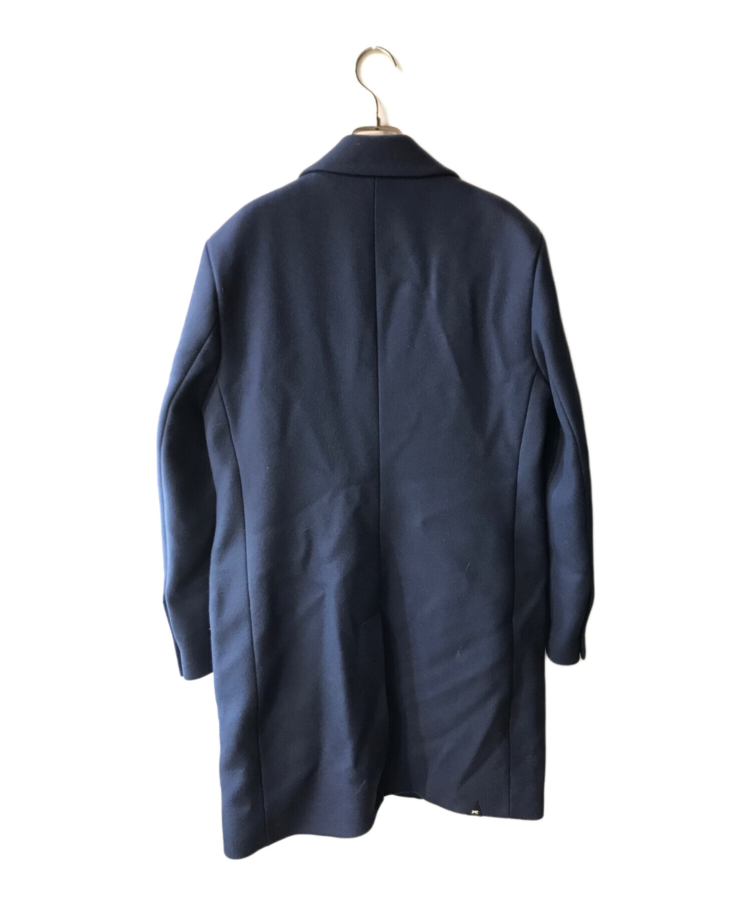 中古・古着通販】Denham (デンハム) チェスターコート ネイビー サイズ