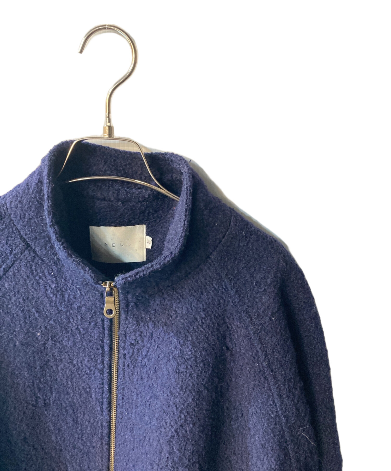 【タグ付き新品未使用】alors paris ブルゾン　ネイビー 中古・古着通販】NEUL (ニール) オーバーサイズウールブルゾン