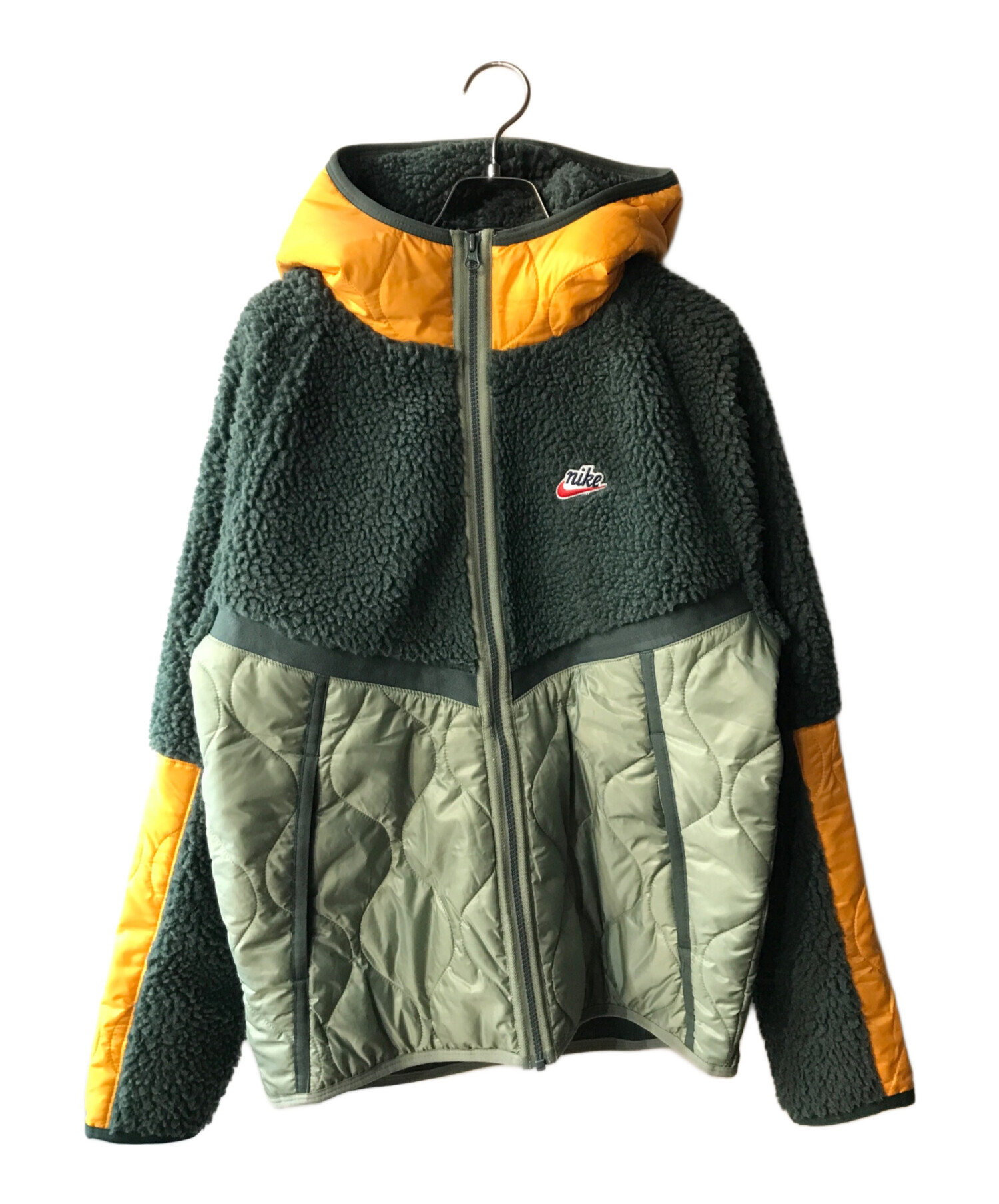 中古・古着通販】NIKE (ナイキ) ボアフリース キルティングジャケット 