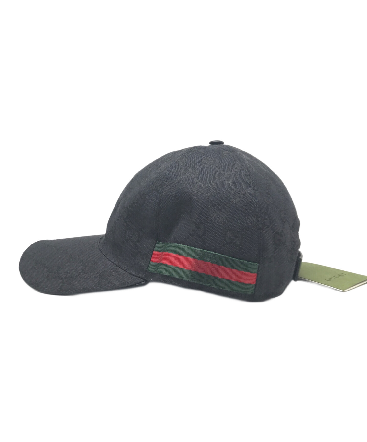 中古・古着通販】GUCCI (グッチ) キャップ ブラック サイズ:XL 未 