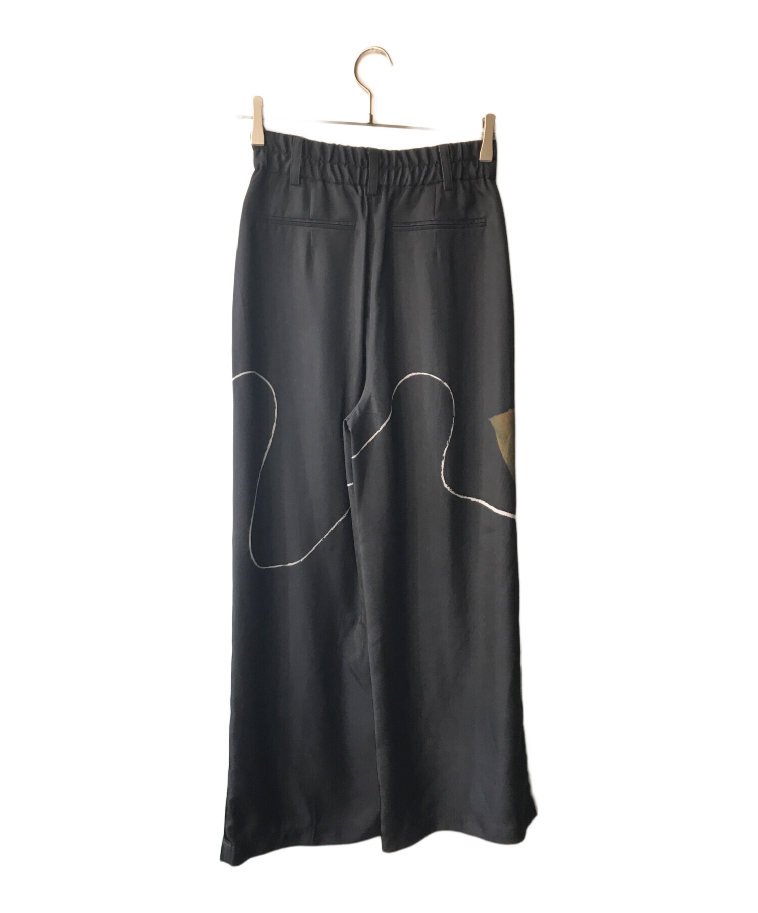 中古・古着通販】UN3D. (アンスリード) LINE ART PT ブラック サイズ