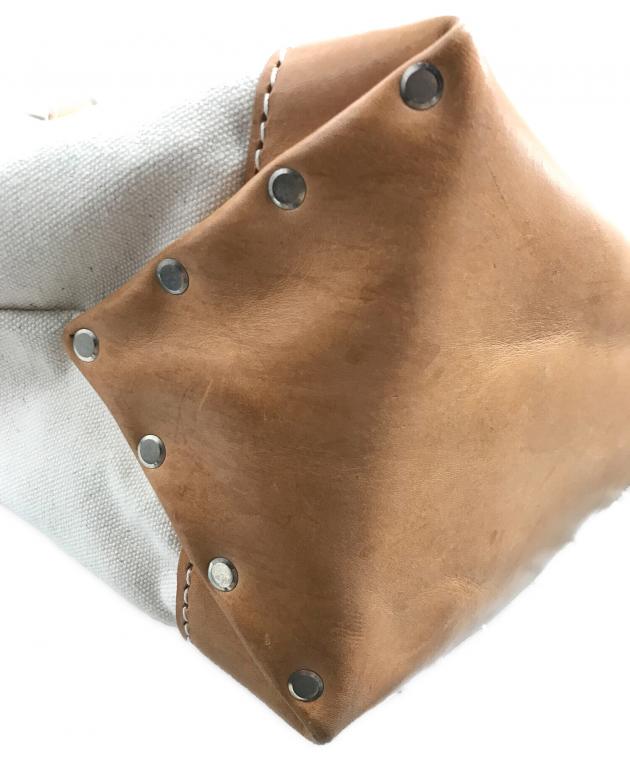 美品 HERITAGE LEATHER 別注CANVAS*LTH TOTE XL HERITAGE LEATHER 別注 CANVAS*LTH TOTE XL