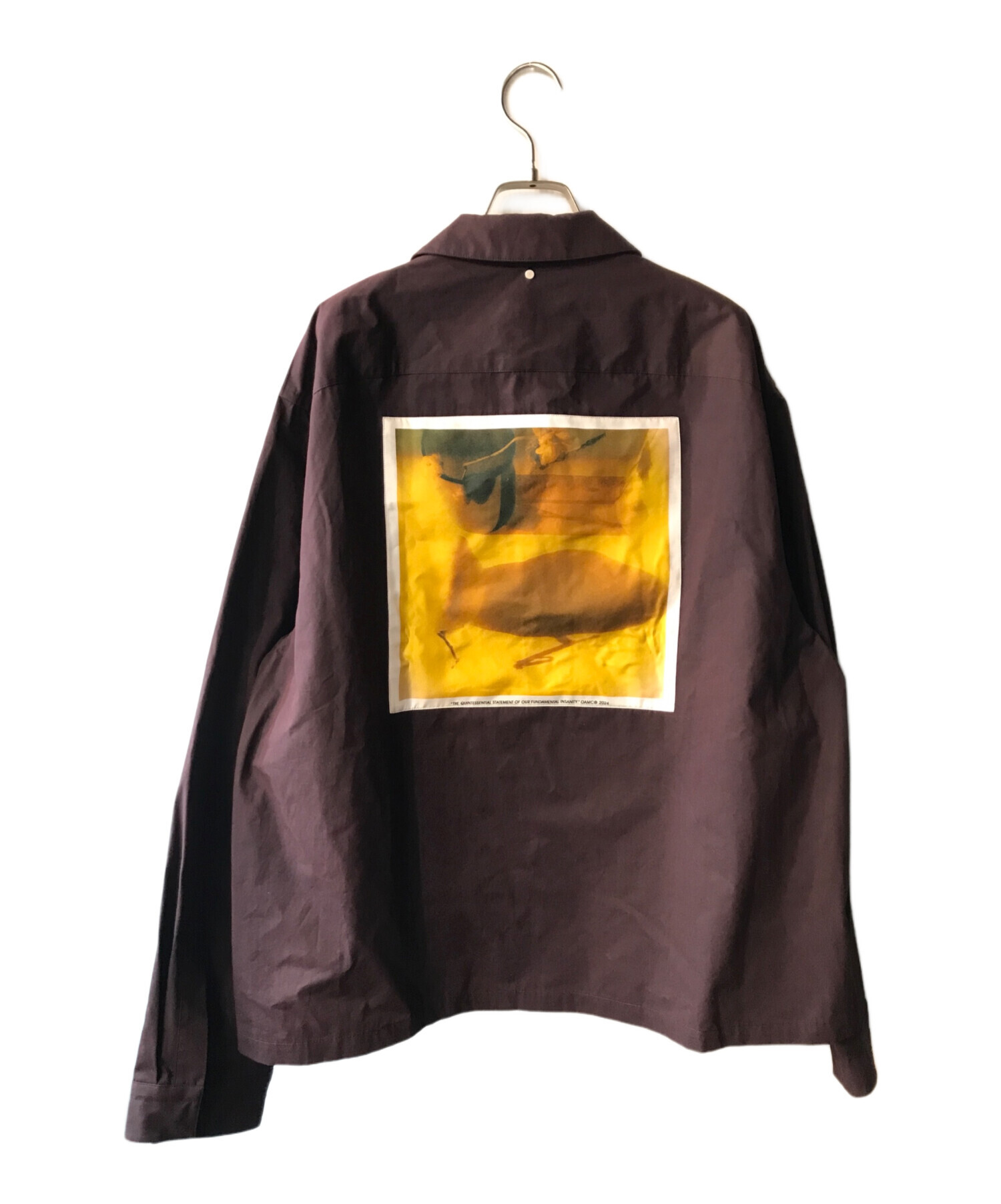 中古・古着通販】OAMC (オーエーエムシー) SYSTEM SHIRT ブラック 