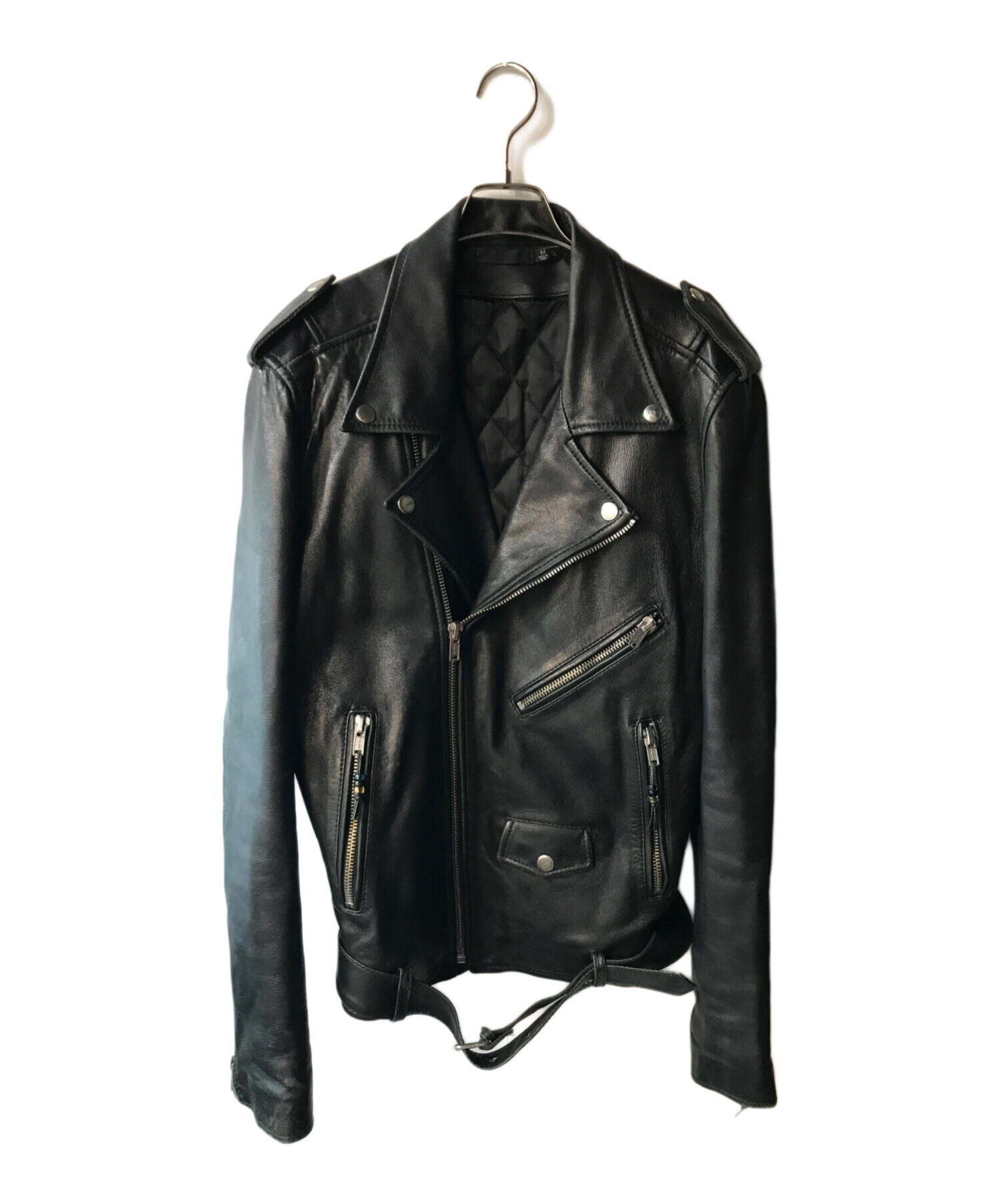 中古・古着通販】BLK DNM (ブラック デニム) ダブルライダース 