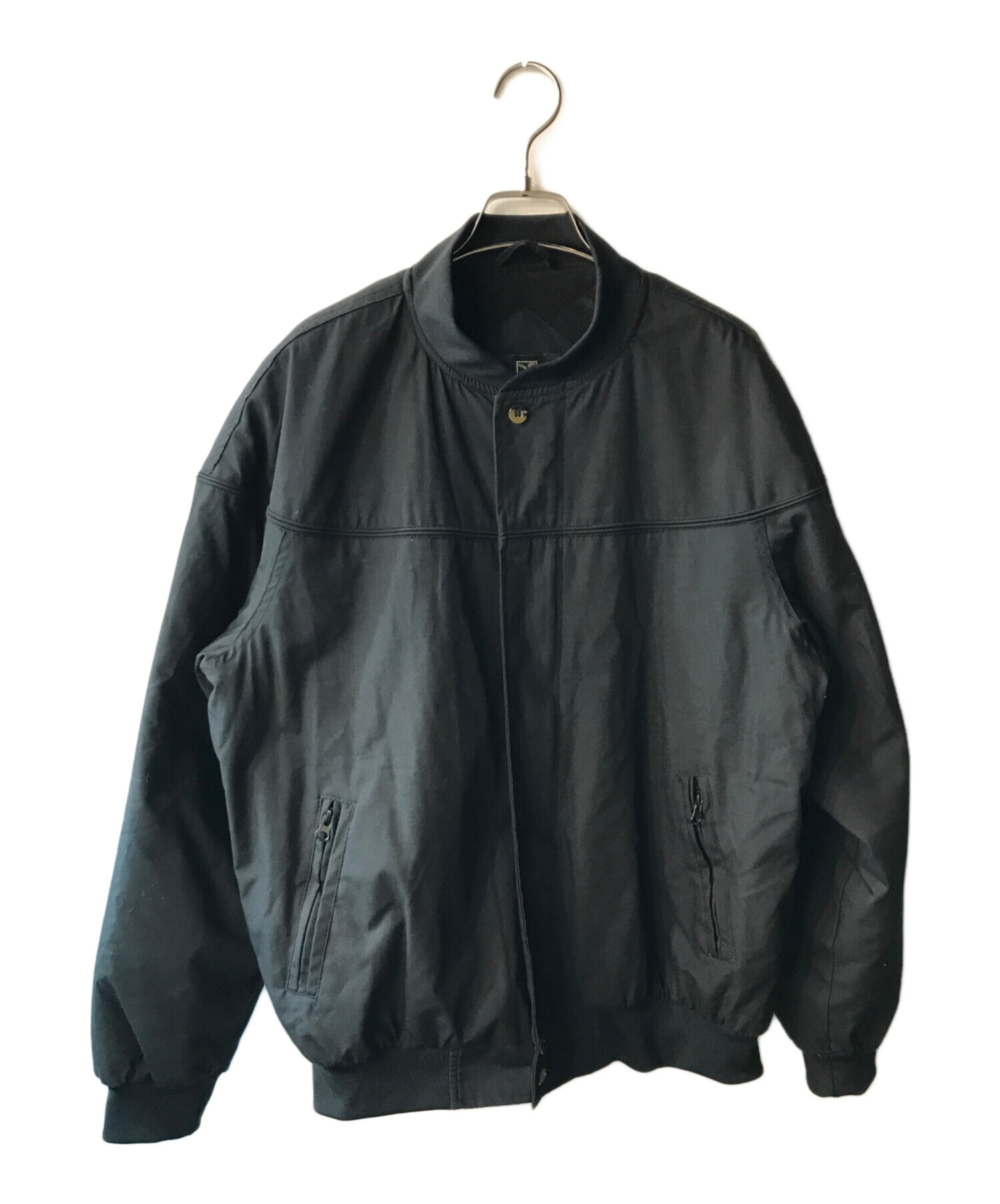 中古・古着通販】HABAND (ハバンド) ダービージャケット ブラック 