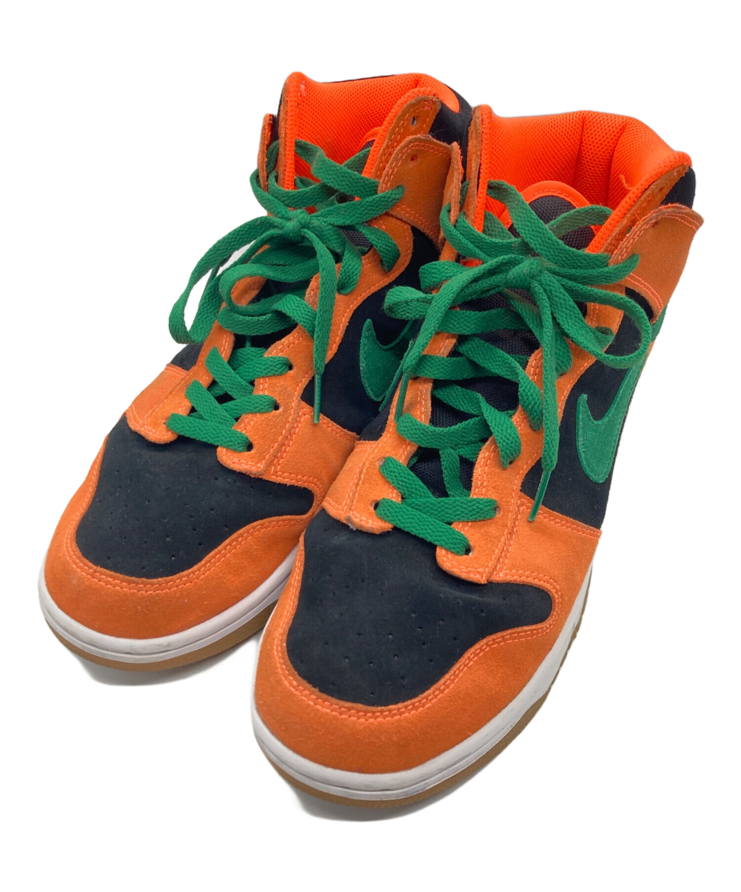 中古・古着通販】NIKE (ナイキ) DUNK HI BY YOU グリーン×オレンジ