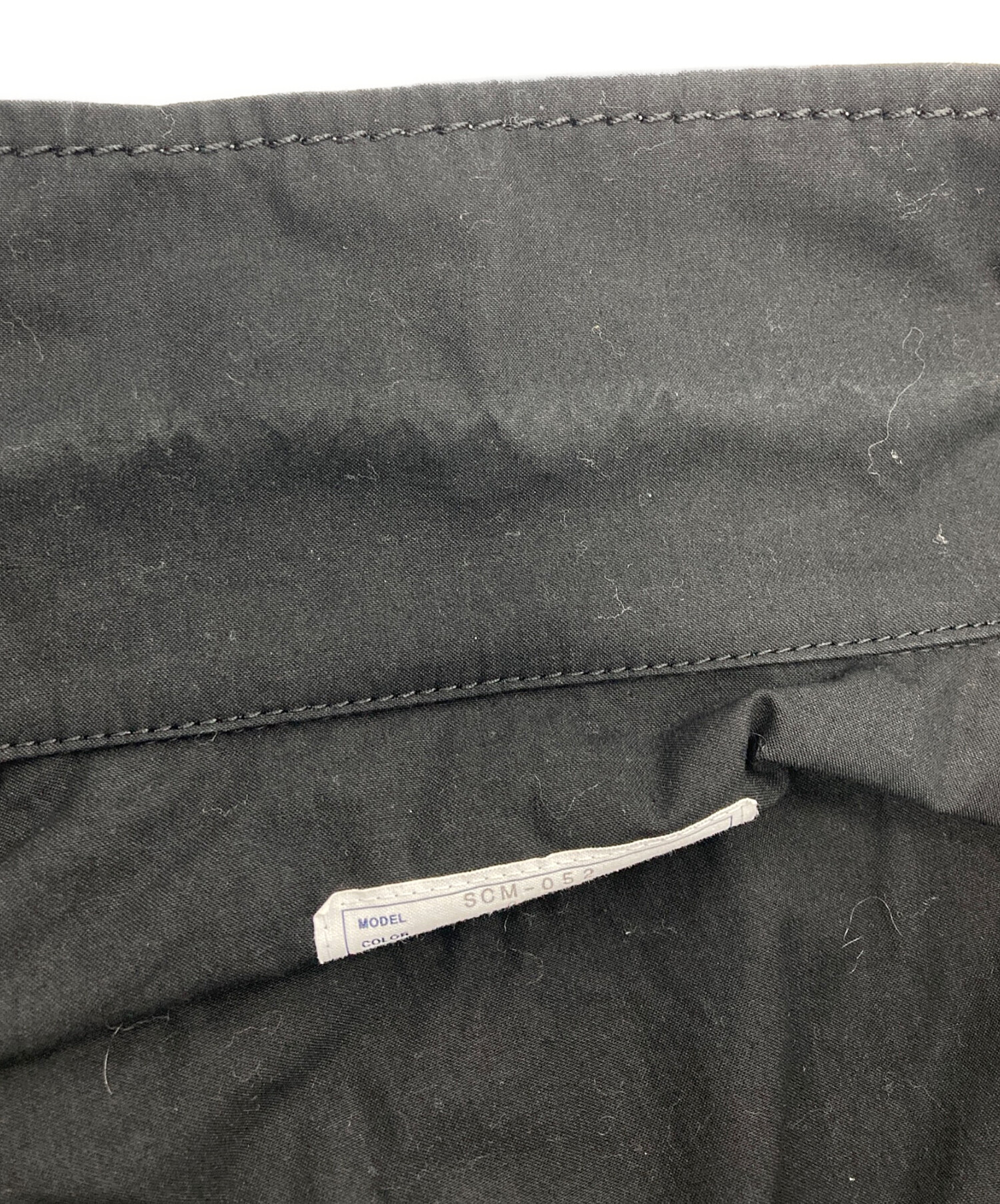 中古・古着通販】sacai (サカイ) Military Coat ブラック サイズ:1
