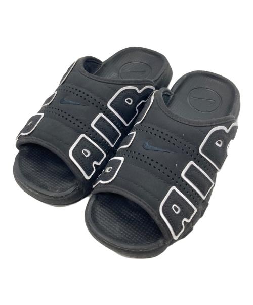 中古・古着通販】NIKE (ナイキ) AIR MORE UPTEMPO SLIDE ブラック