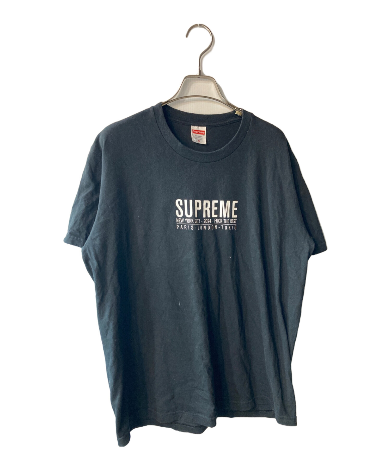 中古・古着通販】SUPREME (シュプリーム) Paris Tee ブラック サイズ:M 