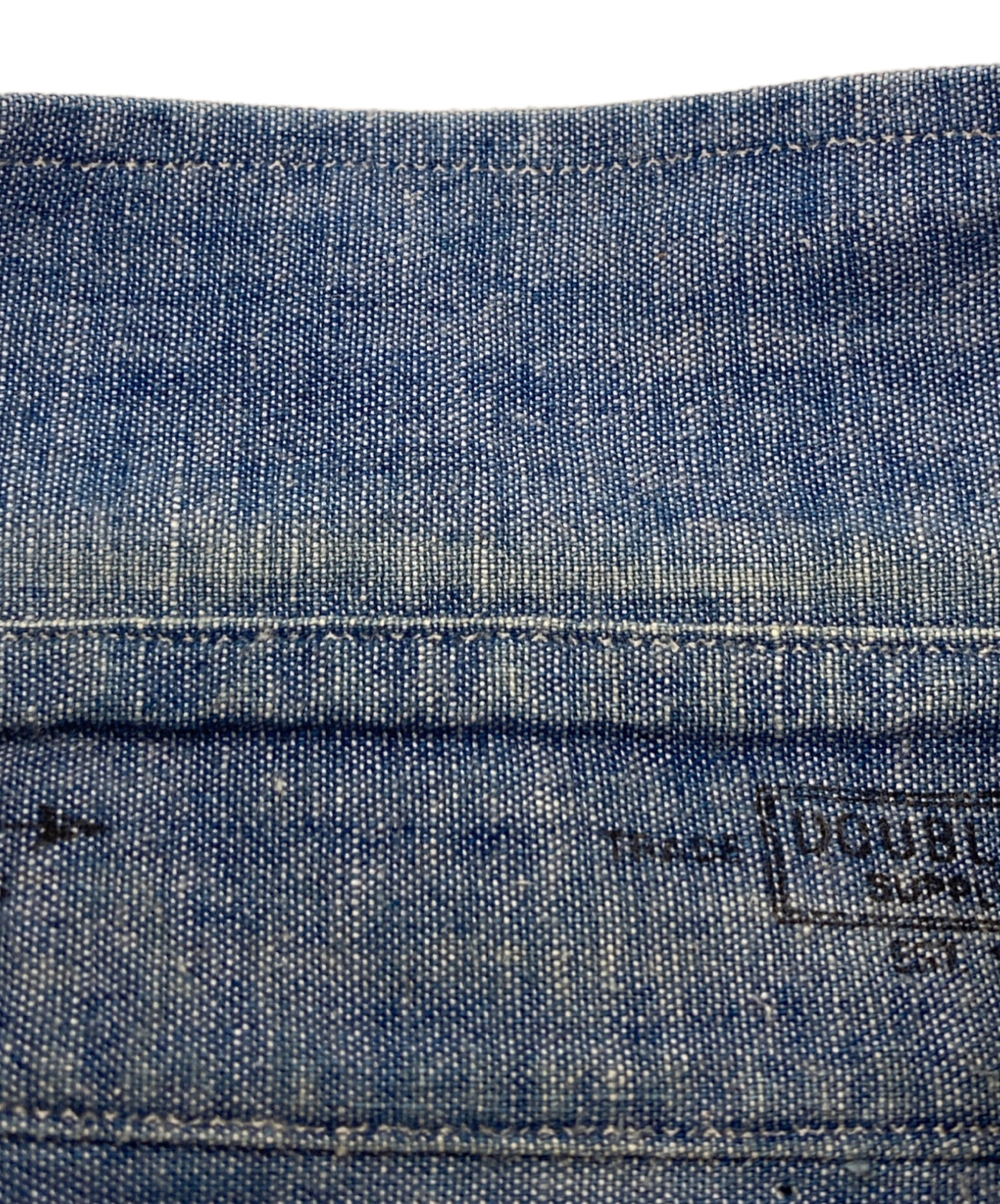 中古・古着通販】RRL (ダブルアールエル) シャンブレーシャツ ブルー