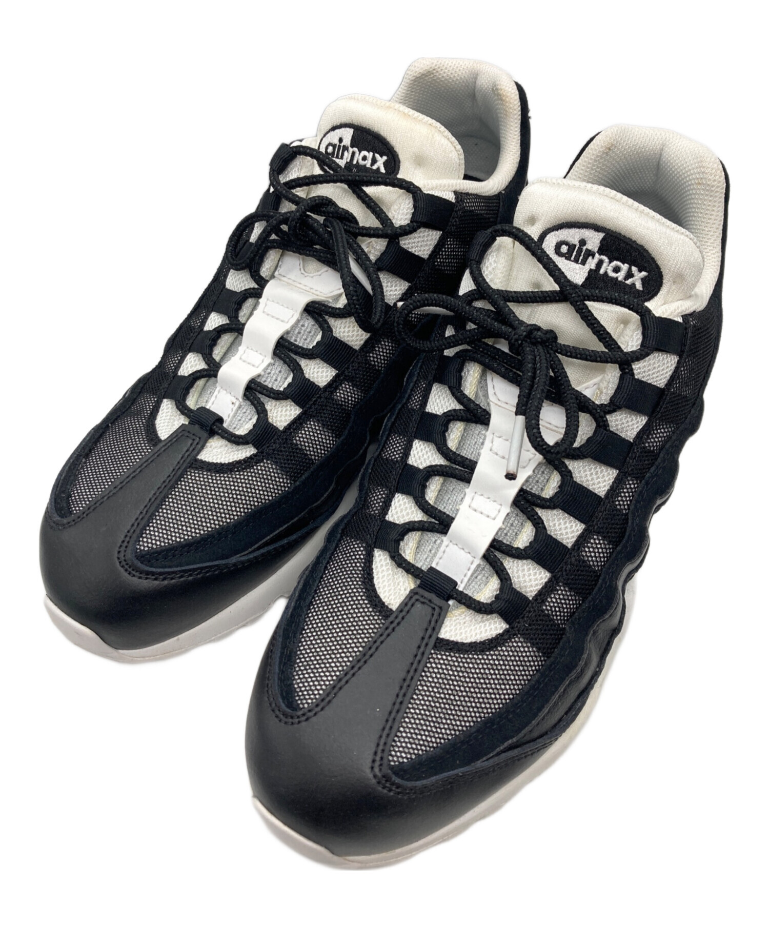 中古・古着通販】NIKE (ナイキ) AIR MAX 95 ブラック×ホワイト サイズ 