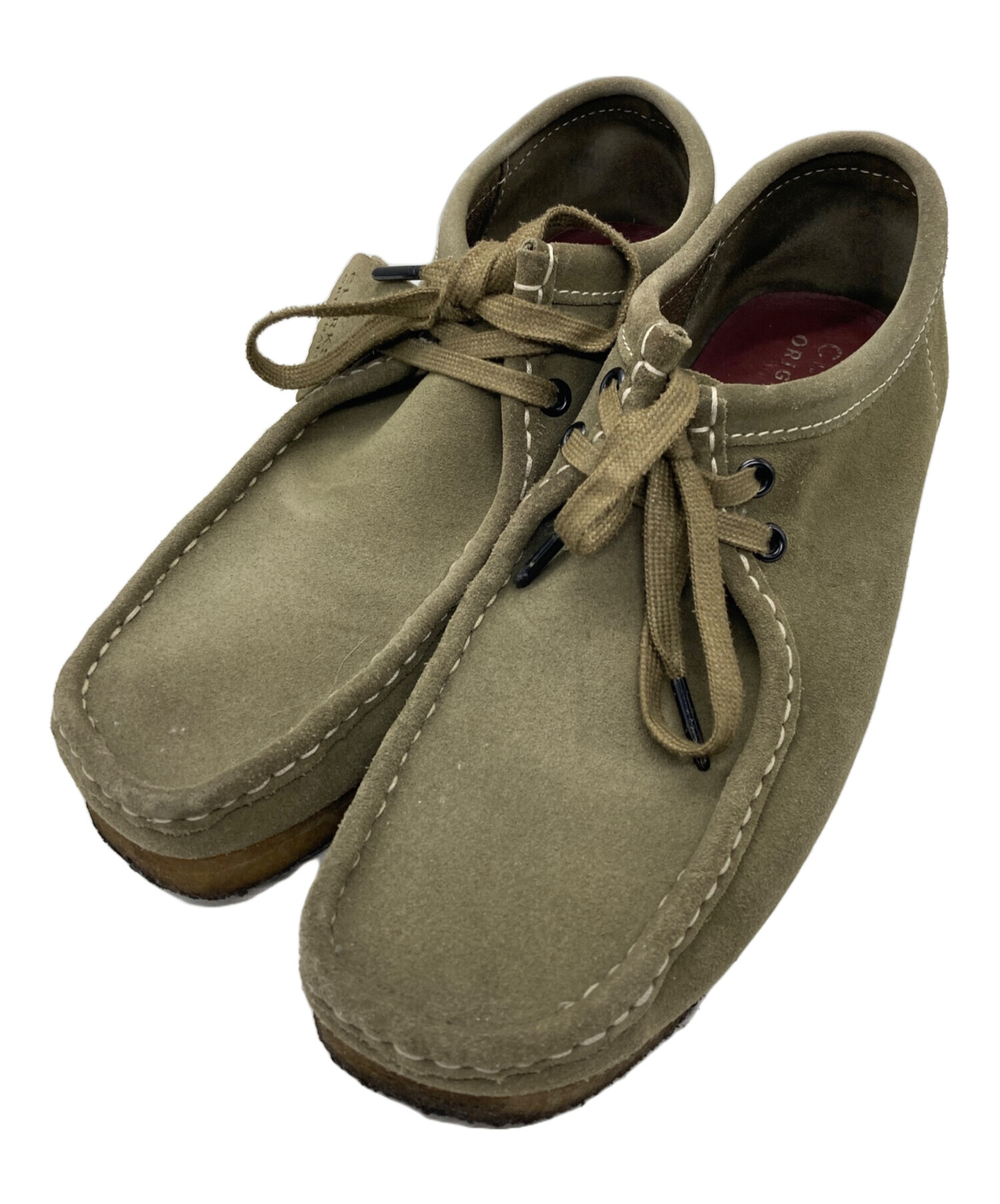 中古・古着通販】CLARKS (クラークス) ワラビー グリーン サイズ:26.5