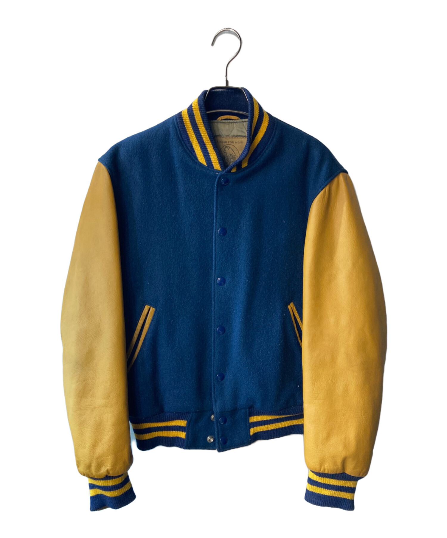 中古・古着通販】Golden Bear (ゴールデンベア) スタジャン イエロー