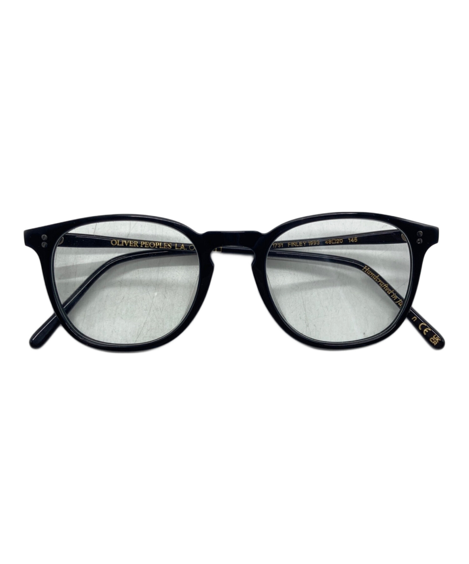 中古・古着通販】OLIVER PEOPLES (オリバーピープルズ) 眼鏡 ブラック
