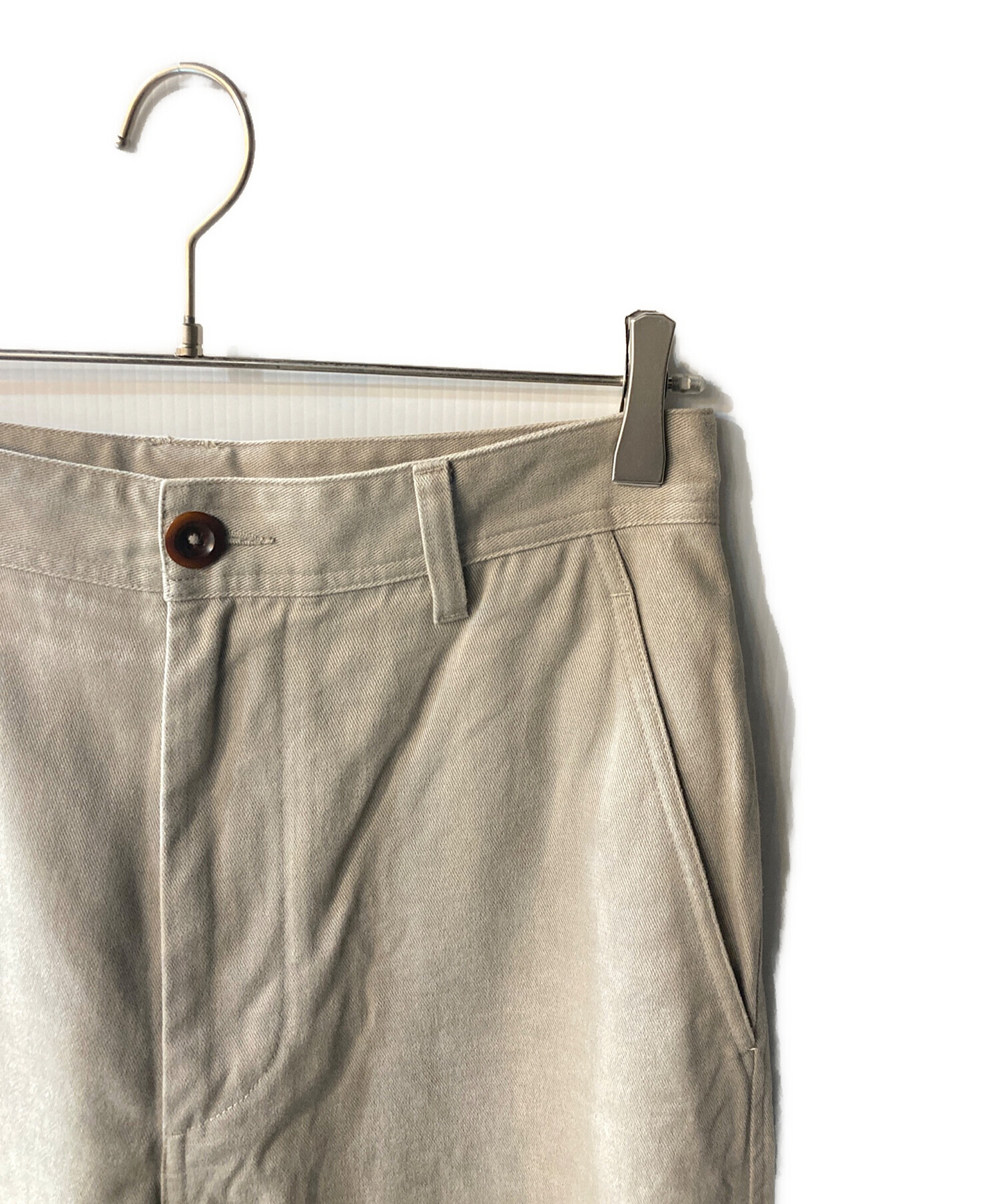 中古・古着通販】MHL (エムエイチエル) BRUSHED COTTON DRILL ベージュ