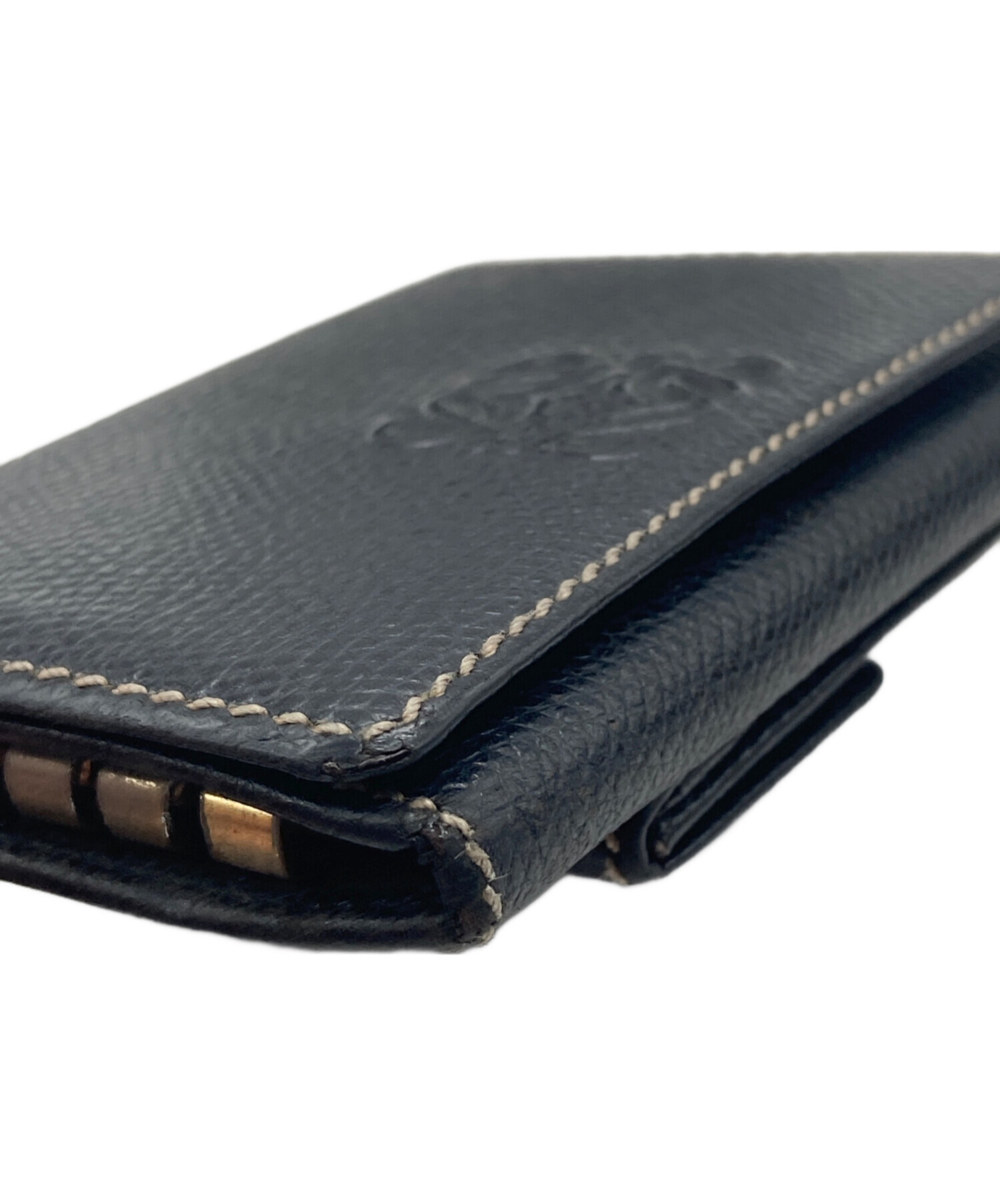 中古・古着通販】LOEWE (ロエベ) 4連キーケース ブラック｜ブランド