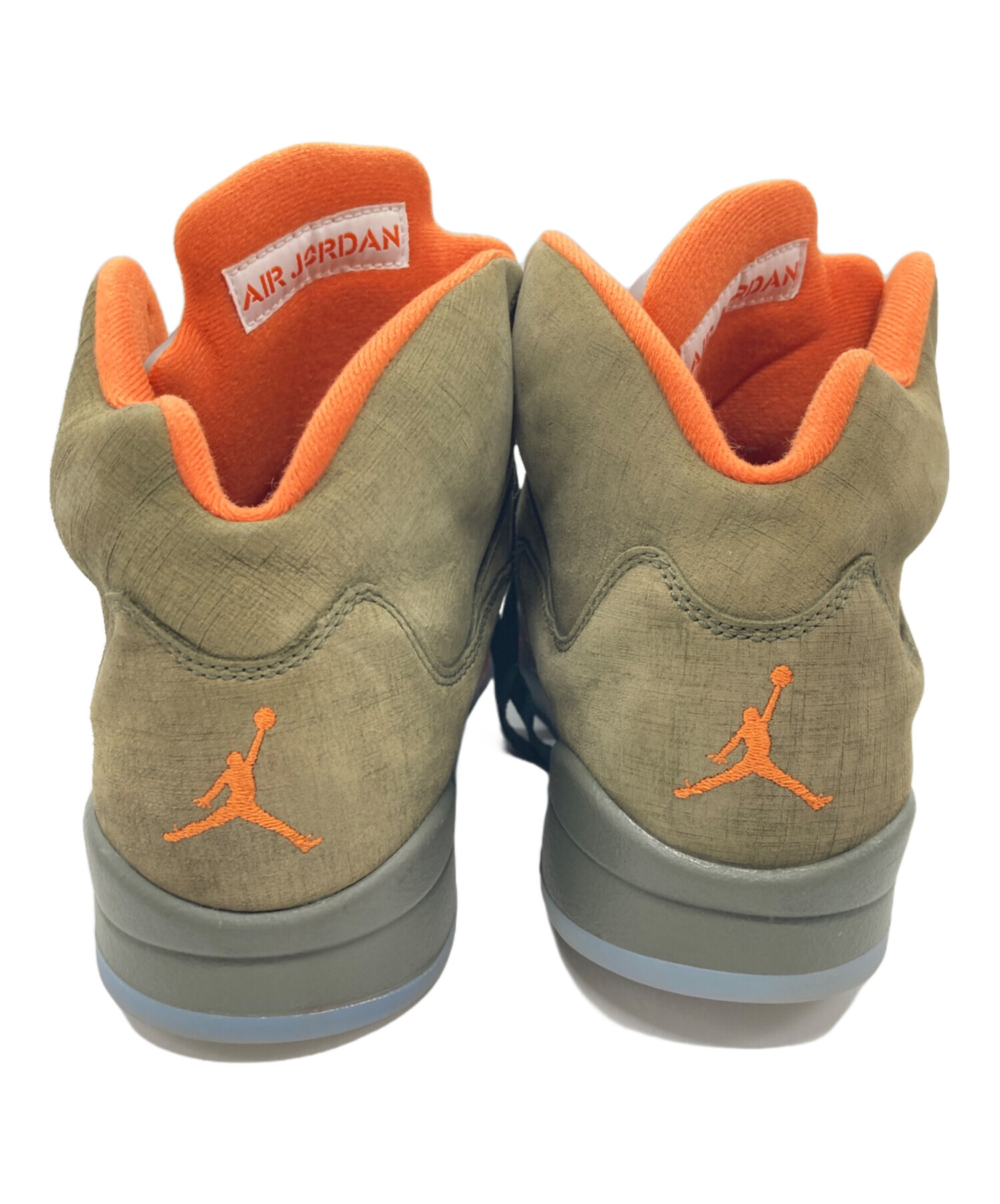 中古・古着通販】NIKE (ナイキ) AIR JORDAN 5 RETRO カーキ サイズ 
