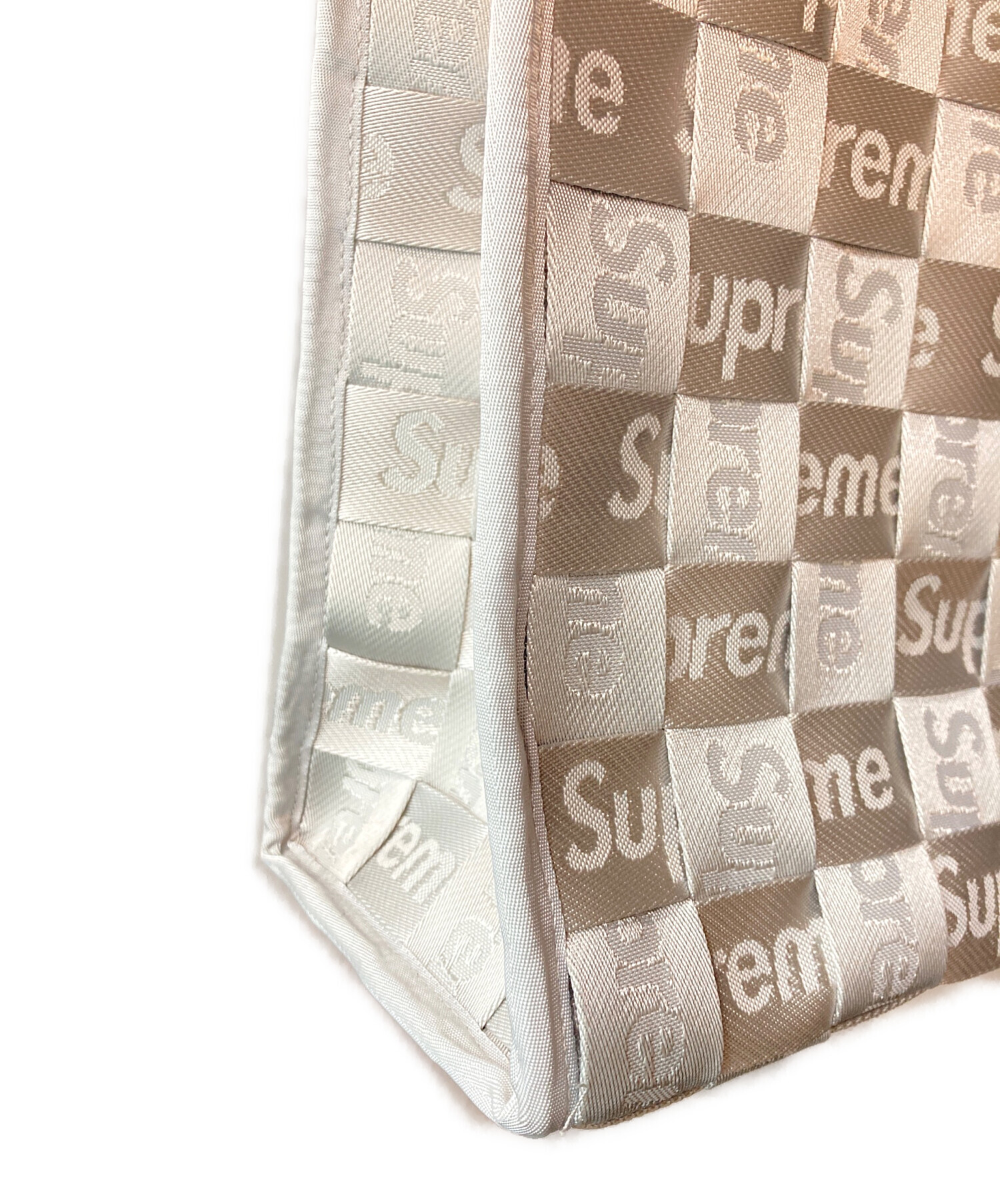 中古・古着通販】Supreme (シュプリーム) Woven Tote Bag グレー