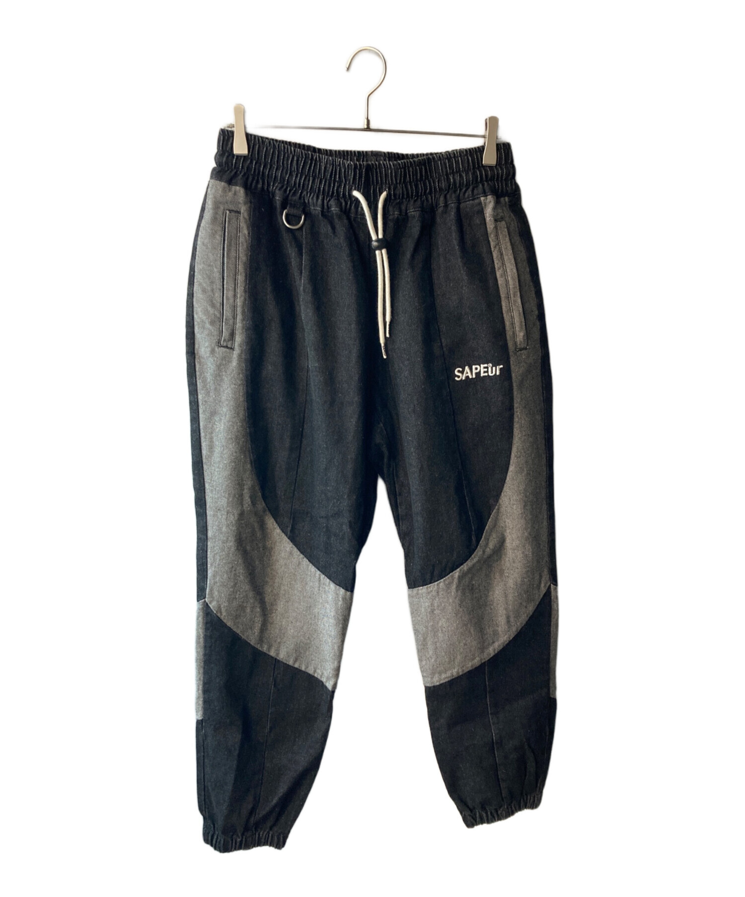 m*n様 SAPEur DENIM TRACK PANTS NEO VINTAG SAPEur VINTAGE DENIM TRACK PANTS インディゴ