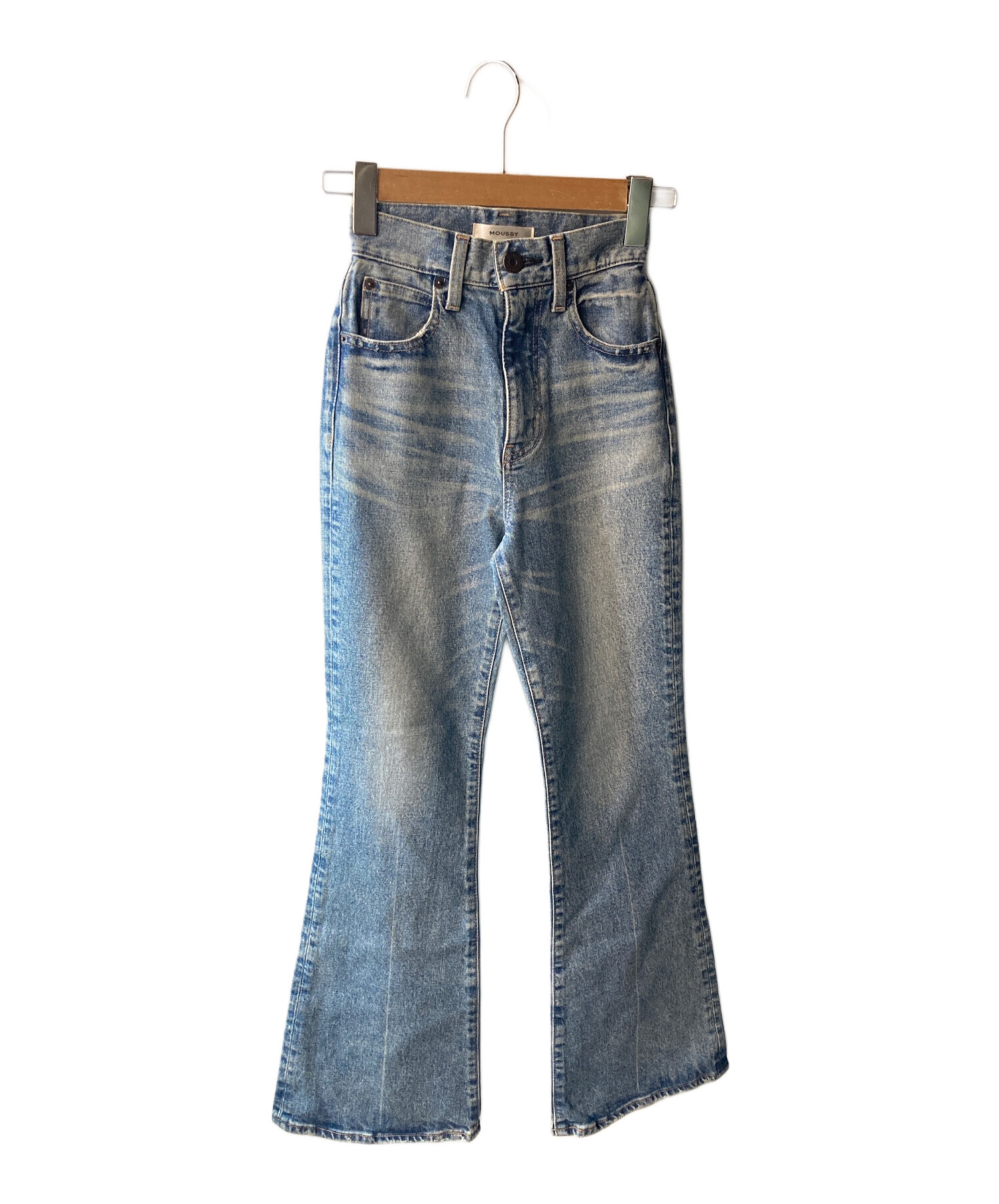中古・古着通販】moussy (マウジー) MVS ストレッチ フレアデニム