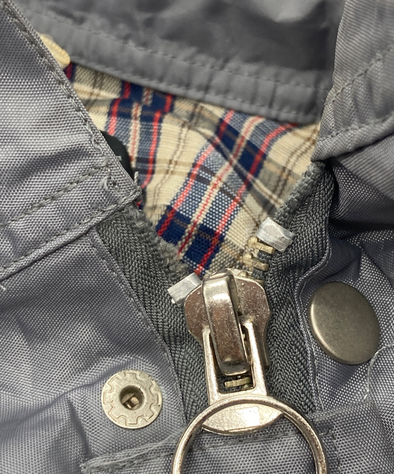 中古・古着通販】BELSTAFF (ベルスタッフ) ナイロンジャケット グレー