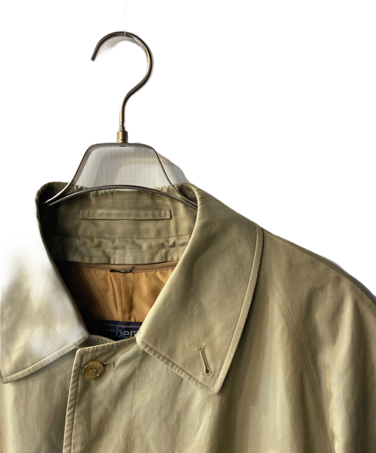 バーバリー　ステンカラーコート　バーバリーズ　ライナー　ケープ付　ベルト　襟 バーバリー ステンカラーコート バーバリーズ ライナー ケープ付