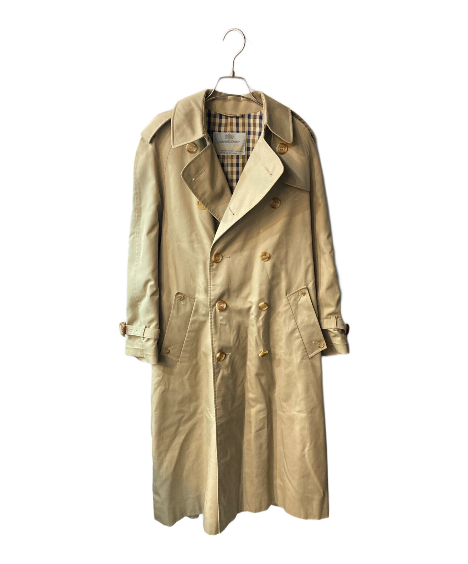 超激得，得価 アクアスキュータム AQUASCUTUM Aqua 5 ステンカラー