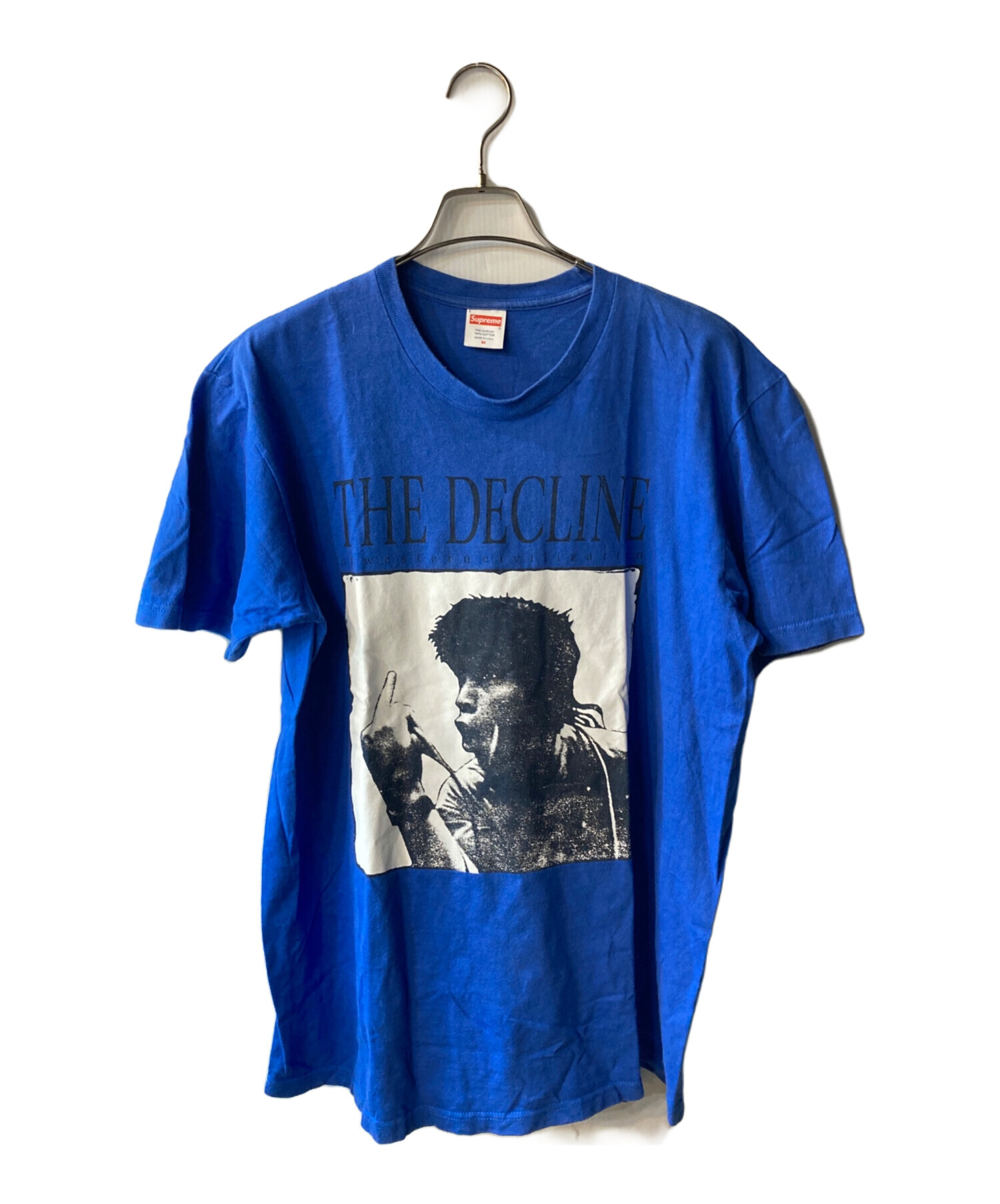 中古・古着通販】SUPREME (シュプリーム) THE DECLINE TEE ブルー 