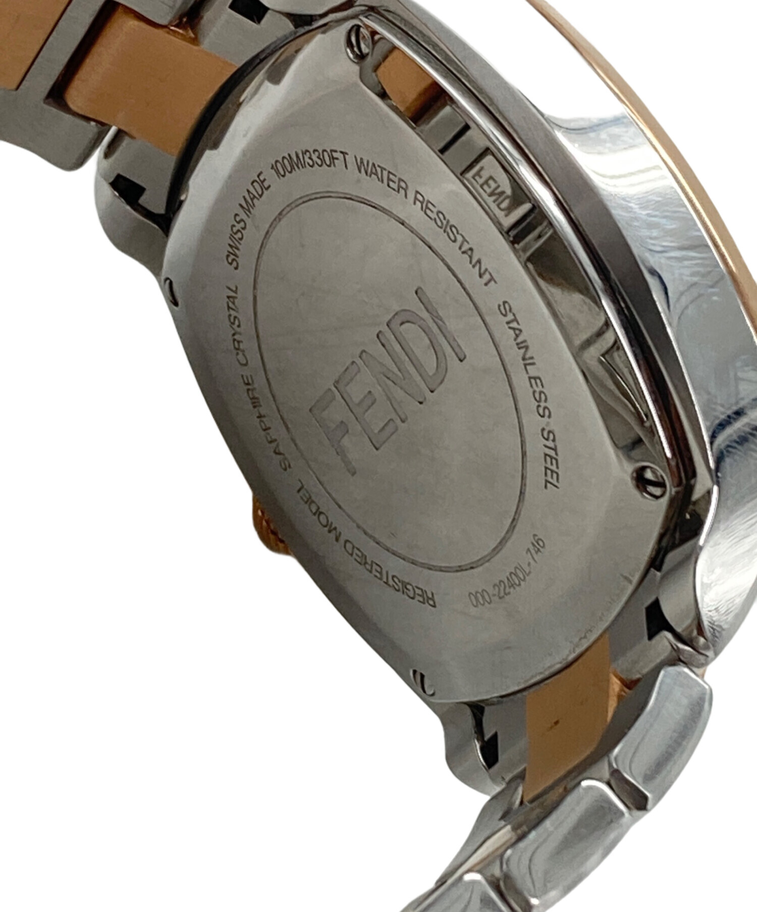 中古・古着通販】FENDI (フェンディ) メメントロクロノグラフ ネイビー