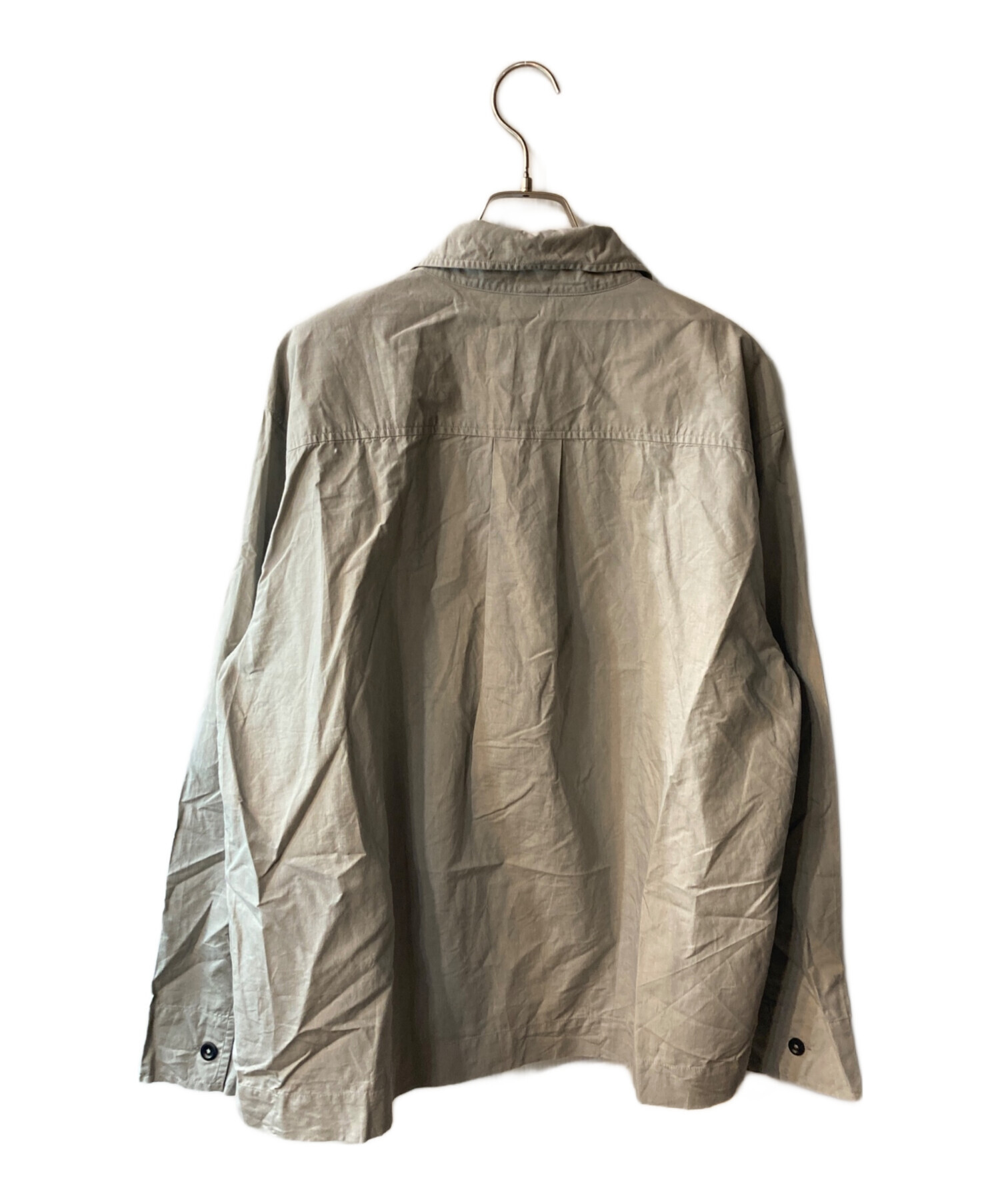 中古・古着通販】MHL (エムエイチエル) WA-SHI COTTON POPLIN SHIRT 