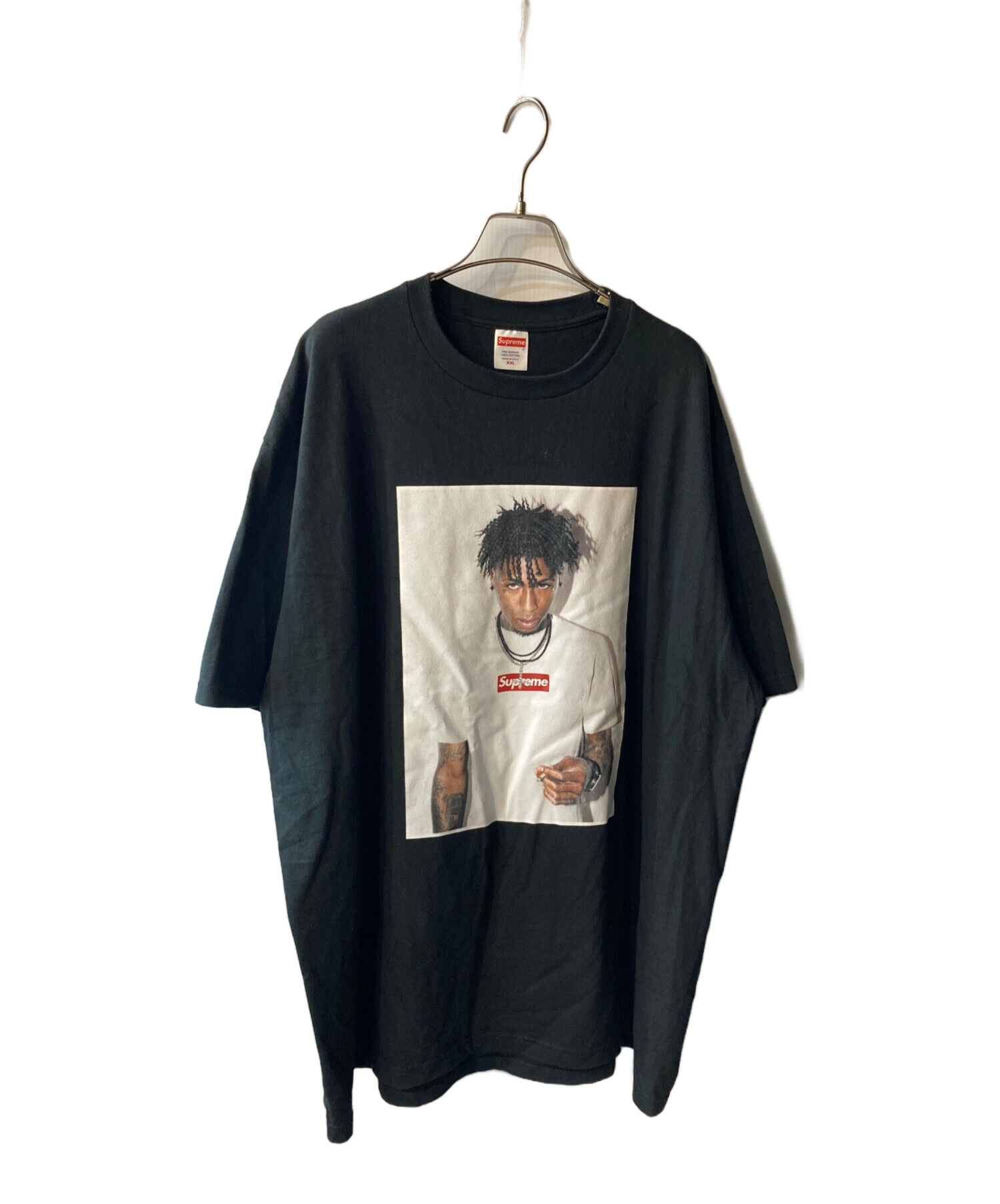 Supreme シュプリーム Tシャツ・カットソー メンズ 【古着】【中古】 中古・古着通販】Supreme (シュプリーム) NBA Youngboy Tee ブラック