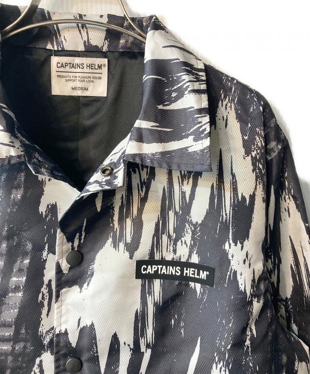 中古品CAPTAINS HELM LOGO COACH JACKET Mサイズ 中古品CAPTAINS HELM LOGO COACH JACKET Mサイズ CAPTAINS HELM