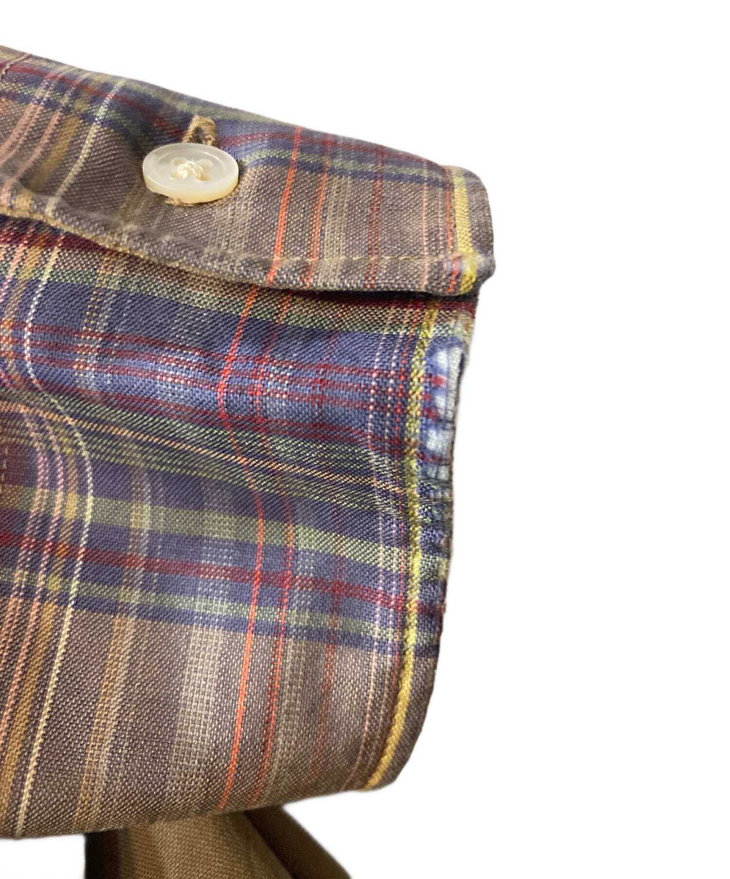 中古・古着通販】AURALEE (オーラリー) SUPER LIGHT WOOL CHECK SHIRTS