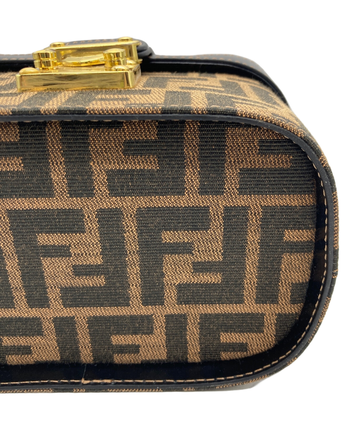 フェンディ　バニティバッグ 中古・古着通販】FENDI (フェンディ) バニティバッグ ブラウン