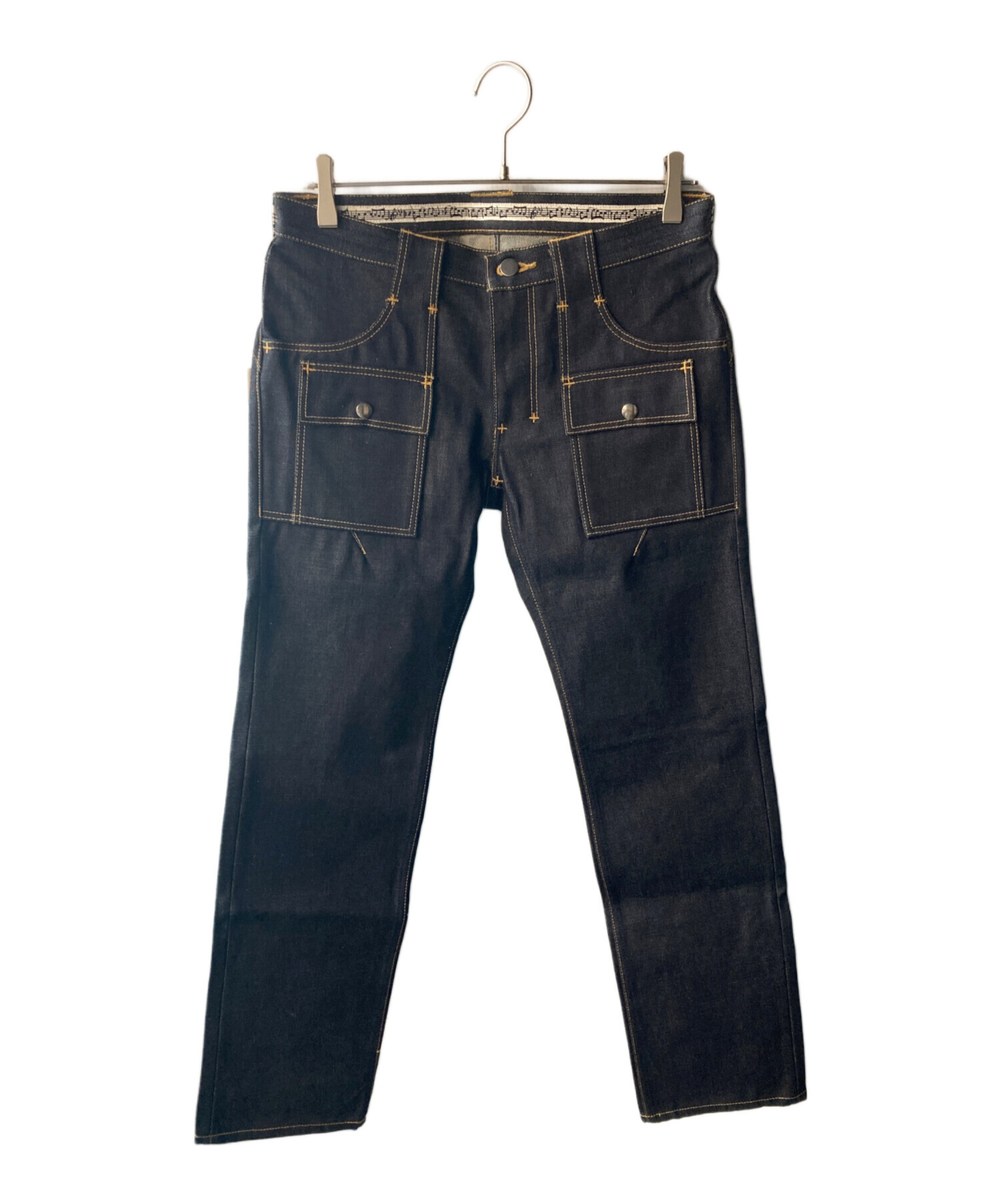 【新品未使用】2(g+c)デニム twwデニム　ディープネイビー 新品未使用】2(g+c)デニム twwデニム ディープネイビー｜TWWデニム deep-