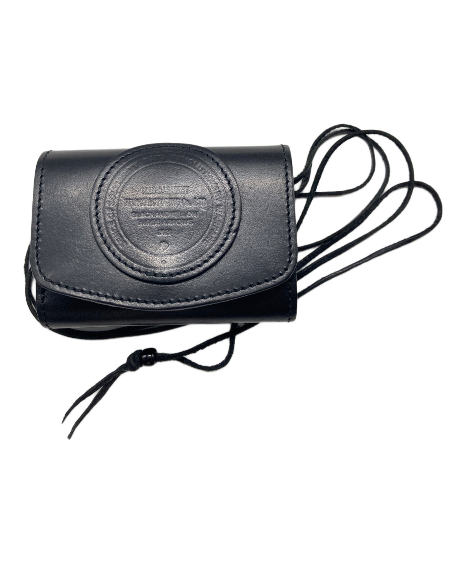 中古・古着通販】RATS (ラッツ) LEATHER MINI WALLET ブラック