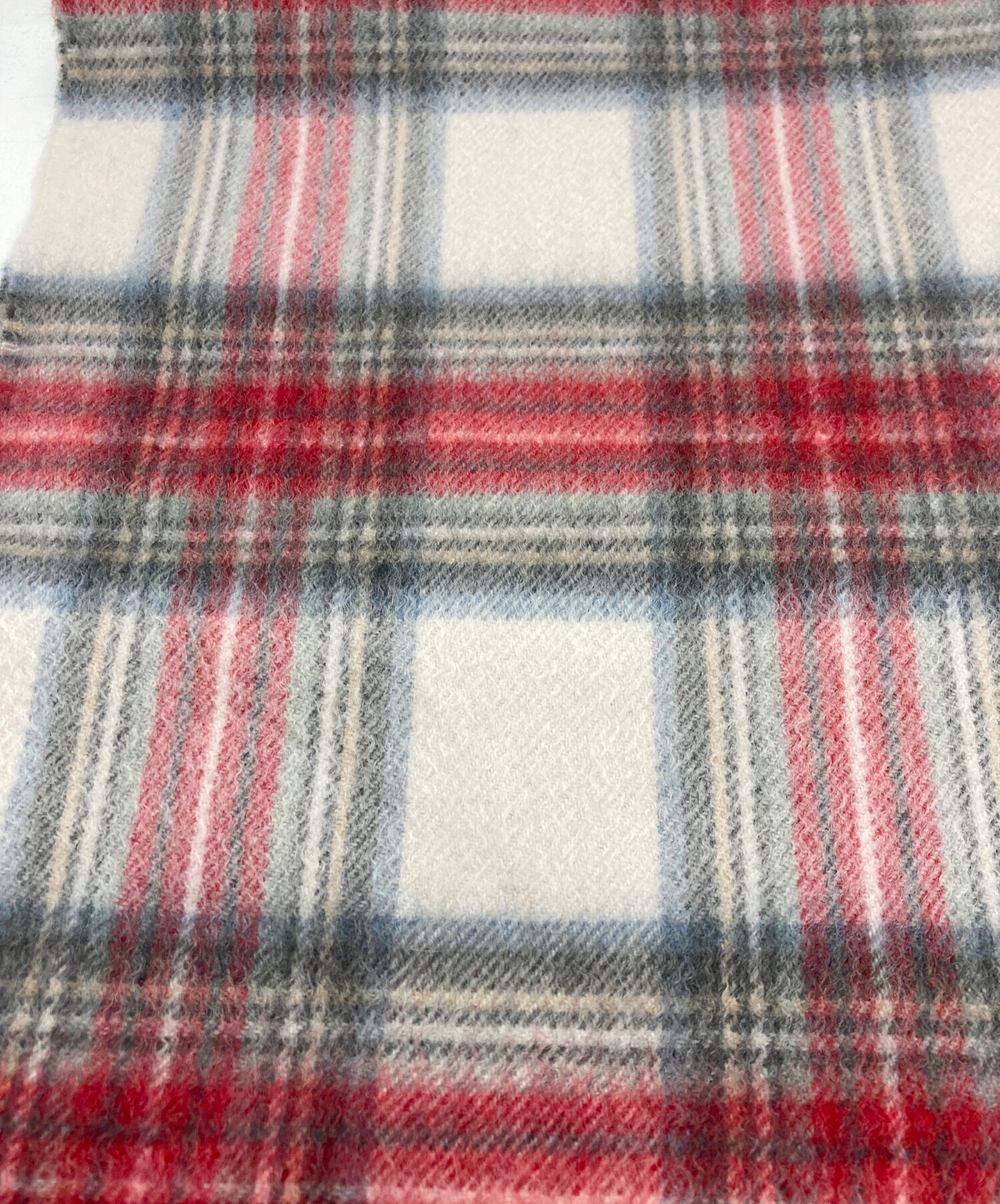 中古・古着通販】LOCHCARRON (ロキャロン) カシミヤマフラー レッド 未