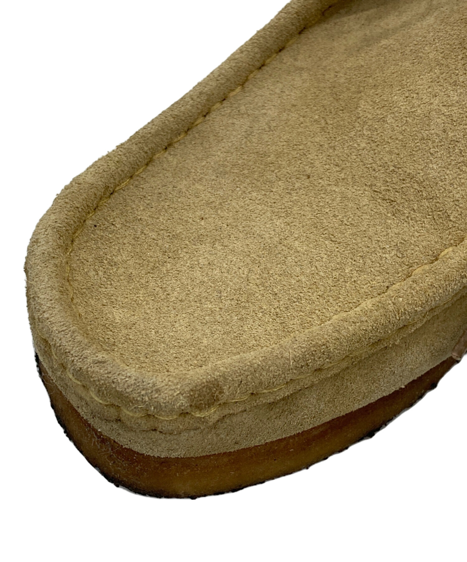 中古・古着通販】CLARKS (クラークス) ワラビーシューズ ベージュ