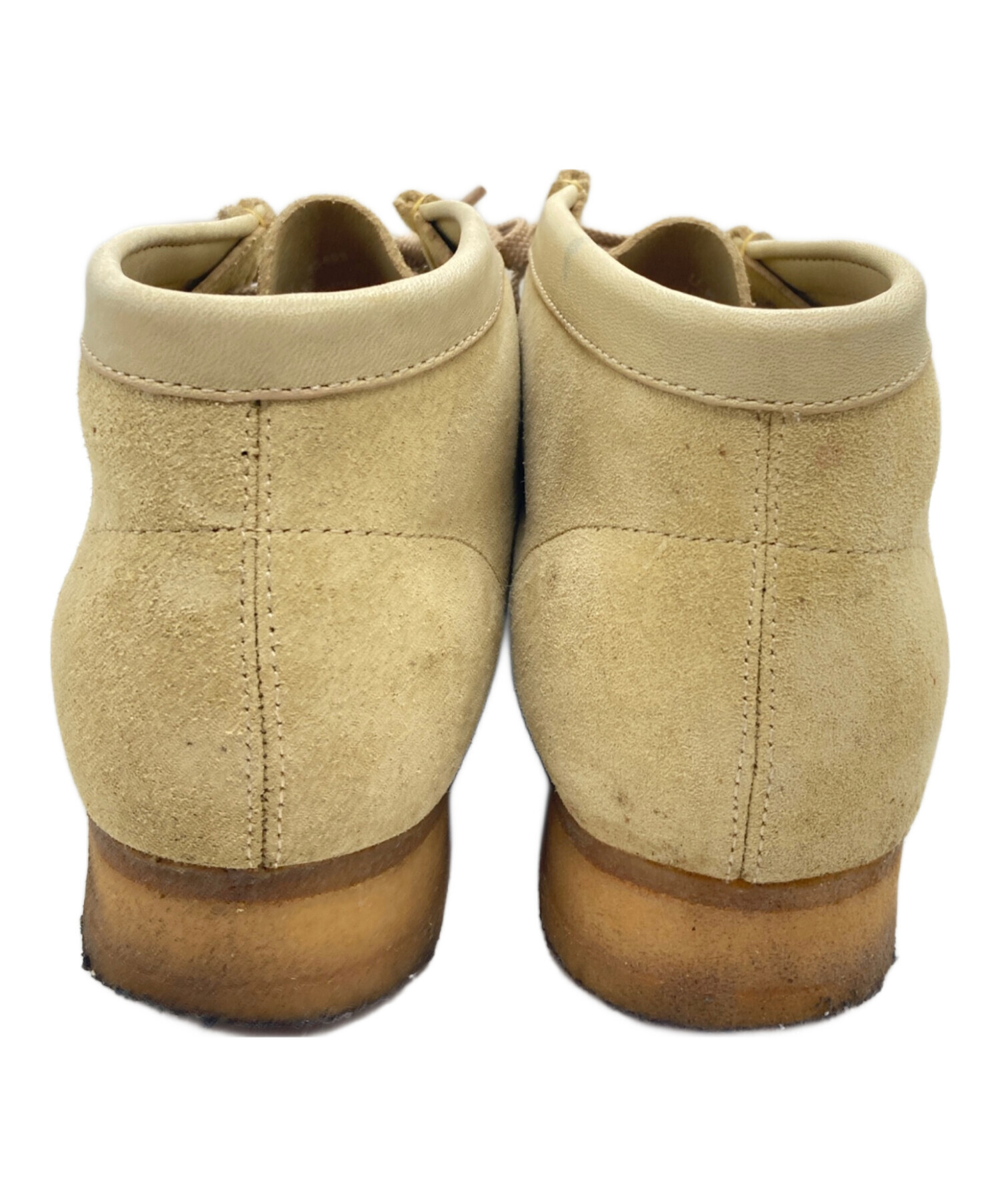 中古・古着通販】CLARKS (クラークス) ワラビーシューズ ベージュ