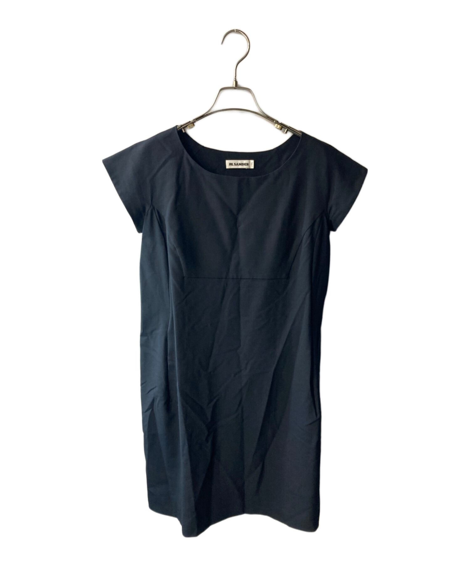 中古・古着通販】JIL SANDER (ジルサンダー) ワンピース ブラック 