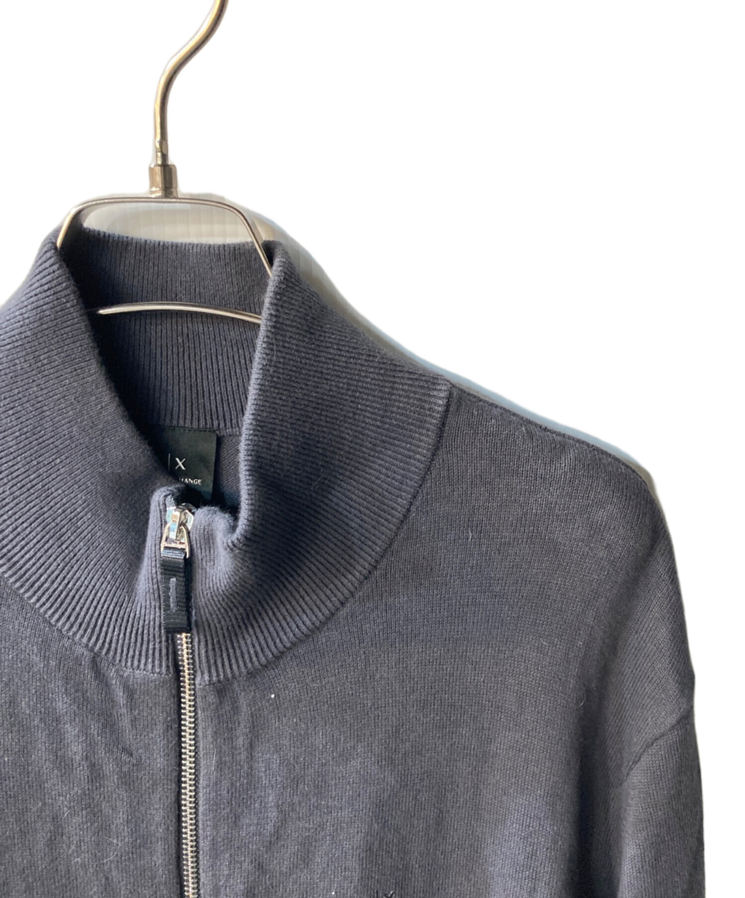 ARMANI EXCHANGE ニットジャケットコート 新品未使用品 中古・古着通販】ARMANI EXCHANGE (アルマーニ エクスチェンジ) ニット
