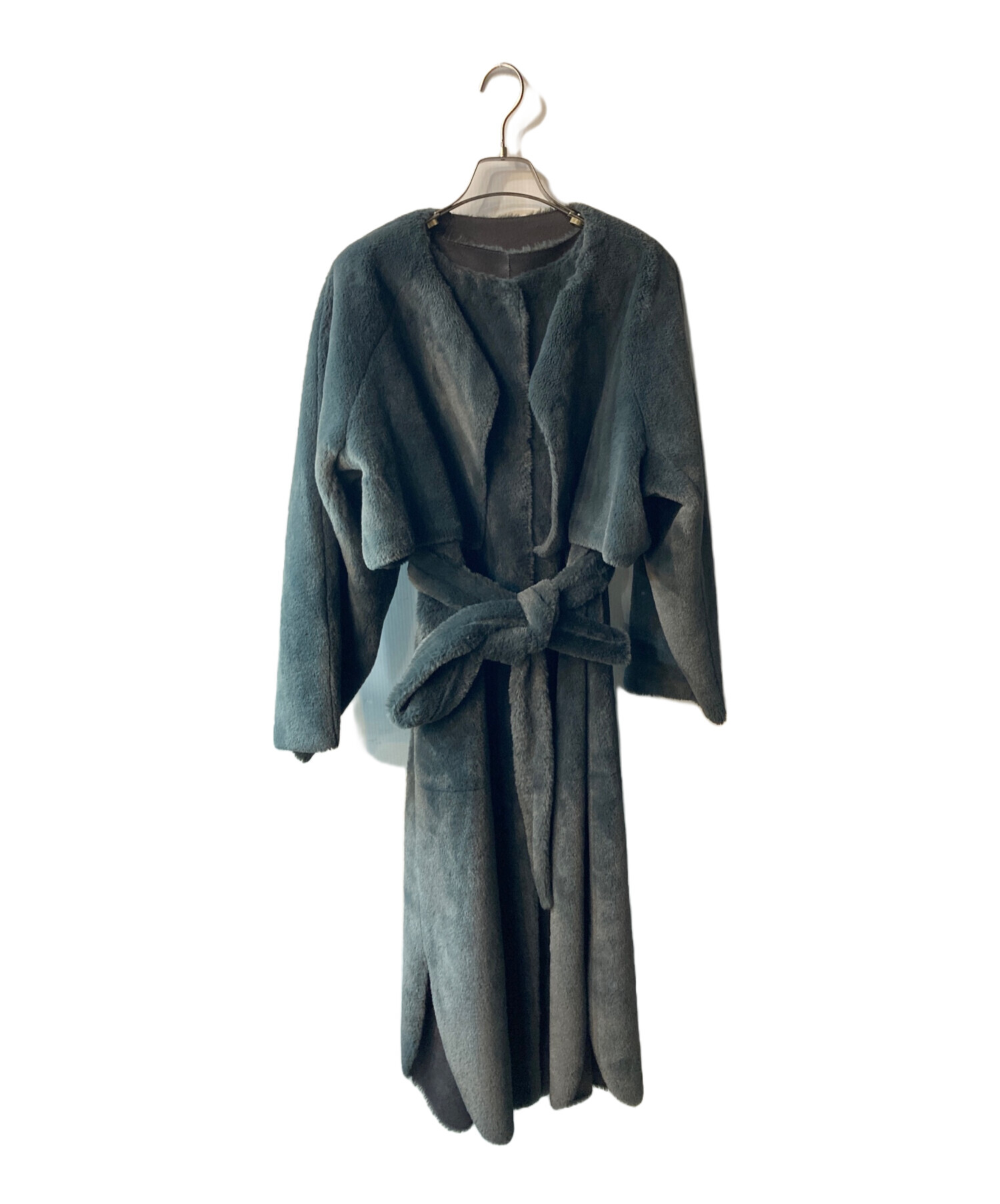中古・古着通販】AMERI (アメリ) MANY WAY USEFUL BOA COAT グレー 