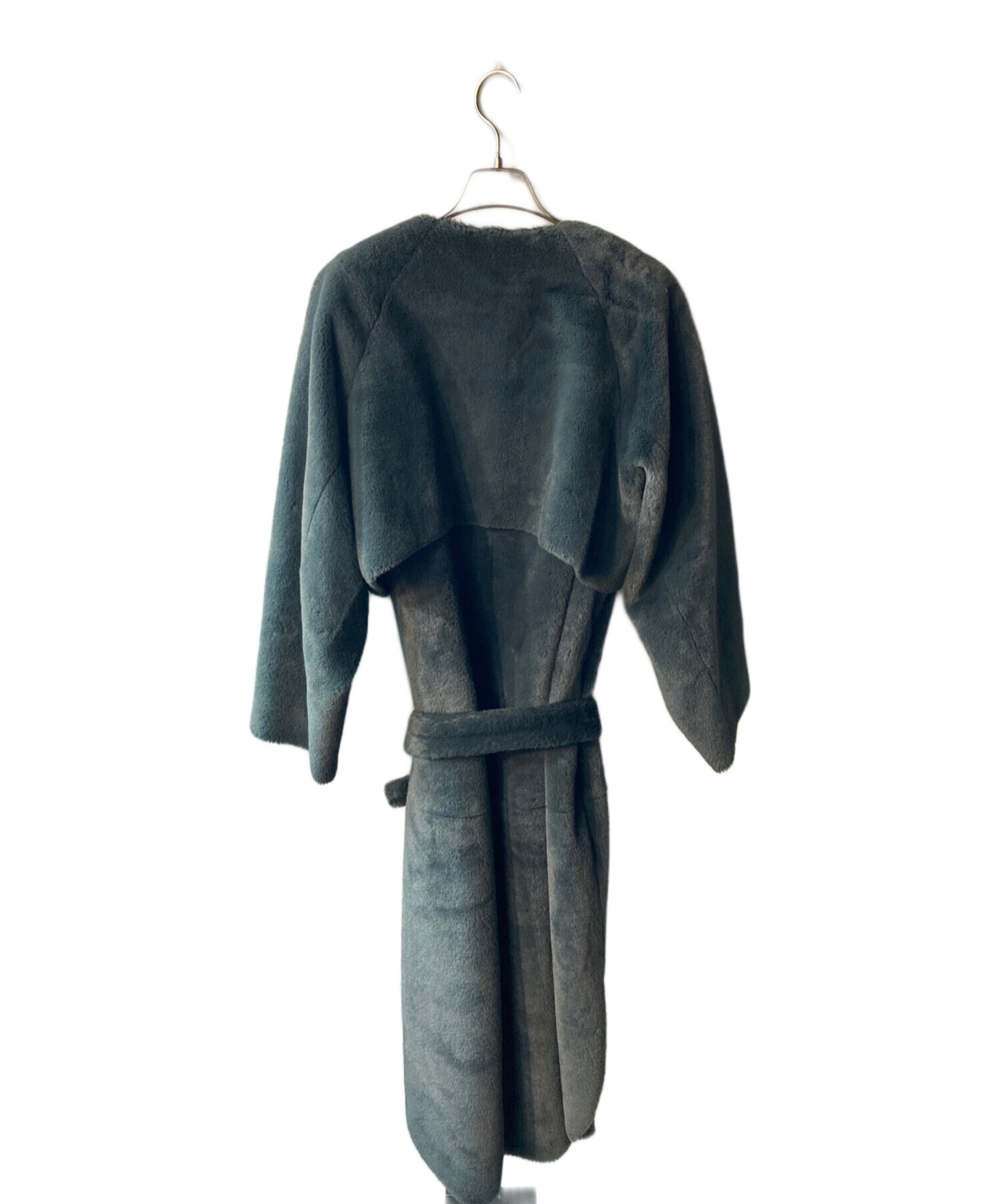 中古・古着通販】AMERI (アメリ) MANY WAY USEFUL BOA COAT グレー 