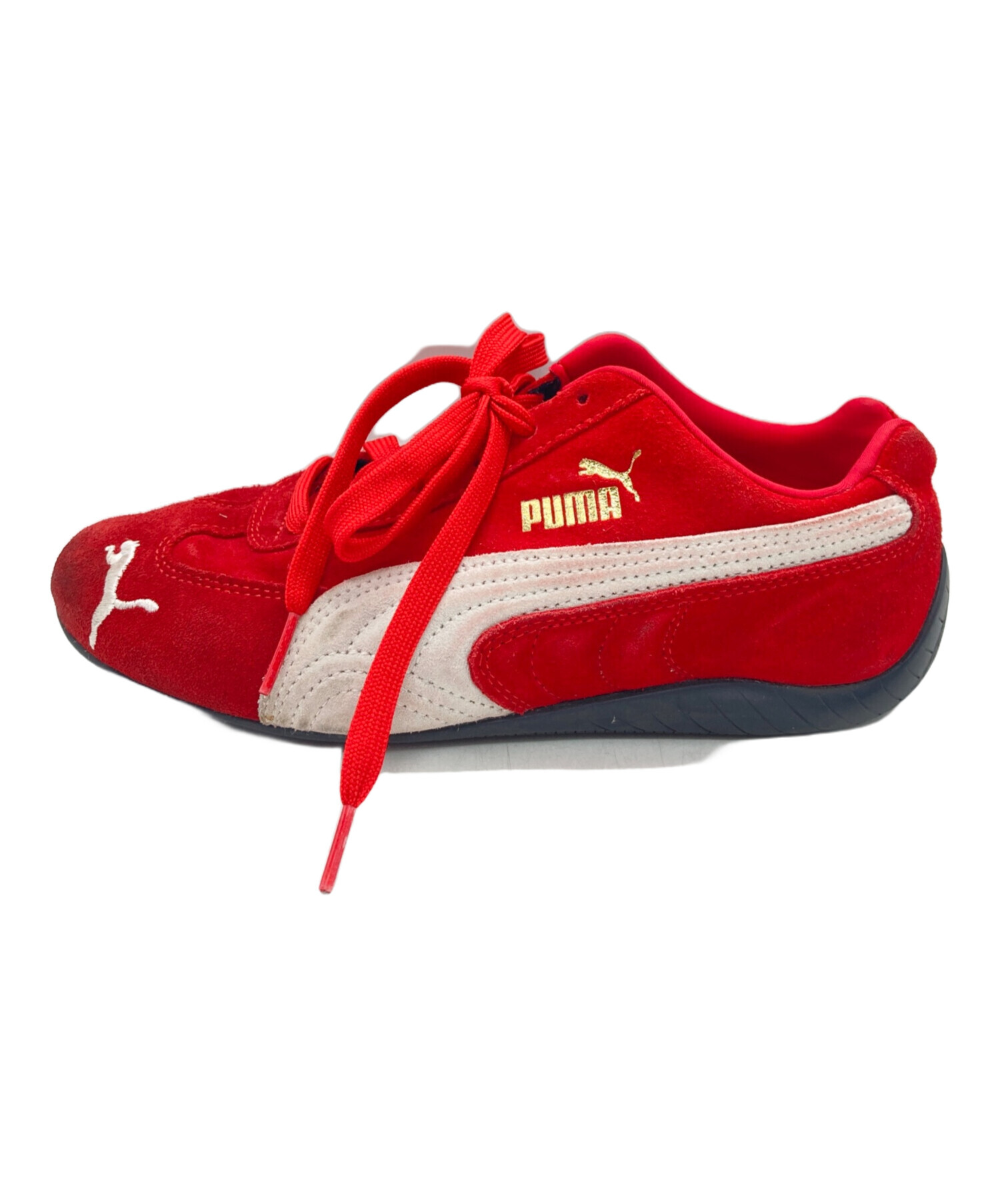 中古・古着通販】PUMA (プーマ) SPEEDCAT OG レッド サイズ:23.5cm 