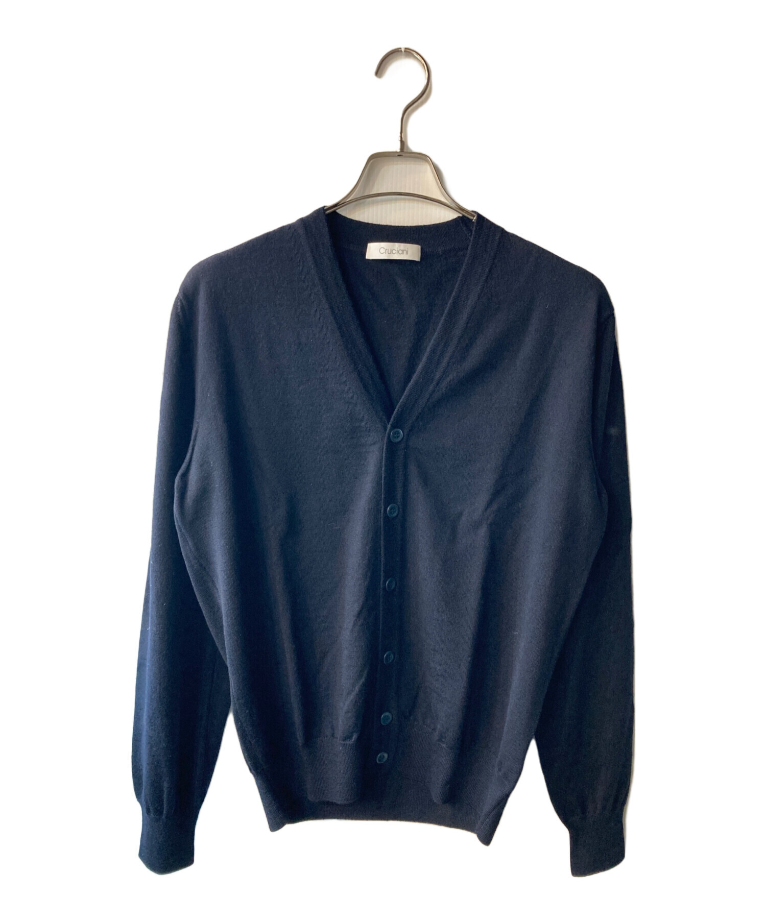 Cruciani ネイビー カーディガン　48 Cruciani ネイビー カーディガン 48 【公式通販】