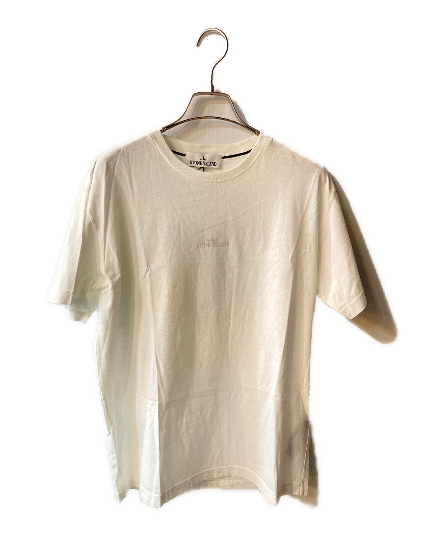 中古・古着通販】STONE ISLAND (ストーンアイランド) Tシャツ ホワイト 