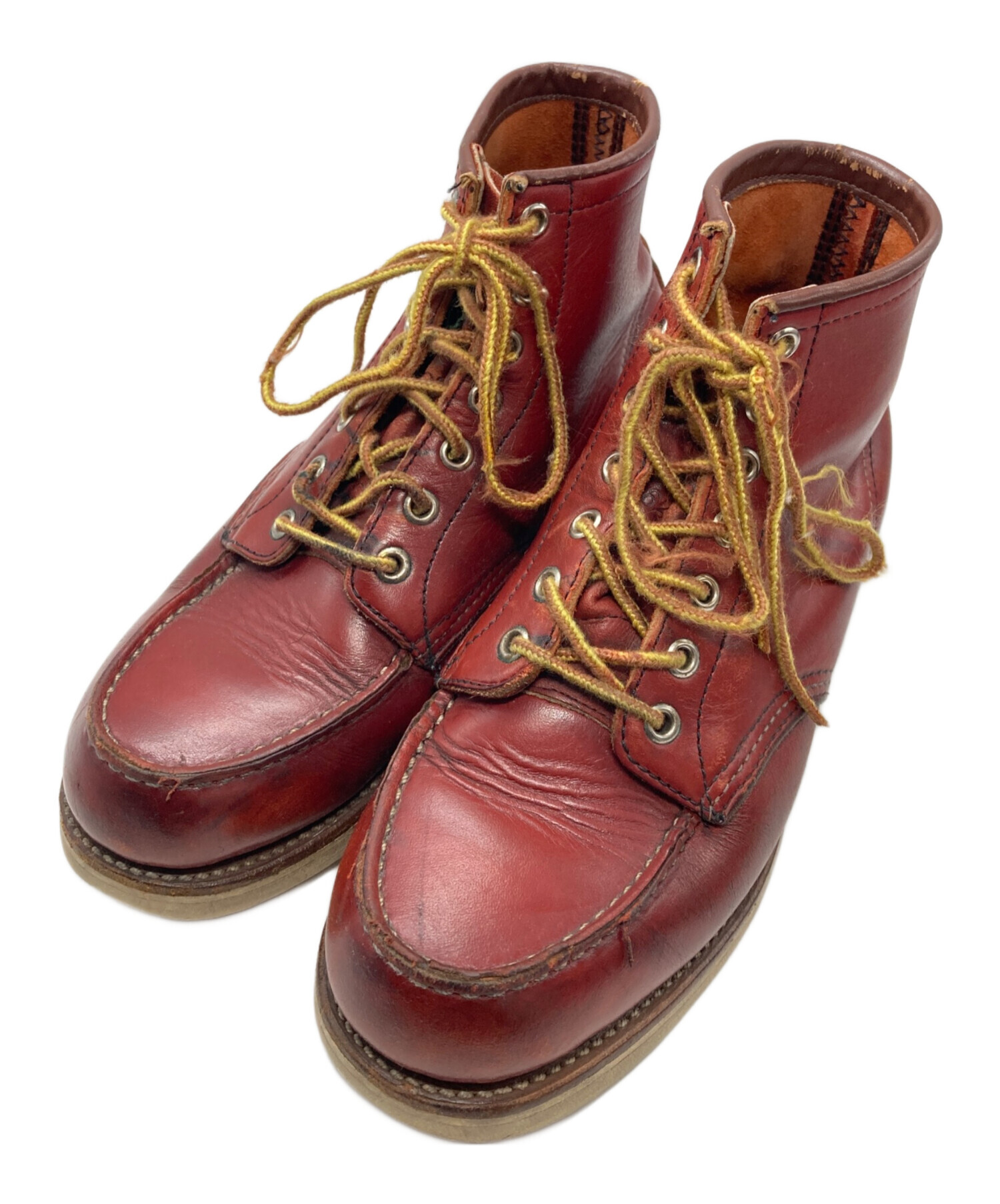 中古・古着通販】RED WING (レッドウィング) ブーツ レッド サイズ:6 1