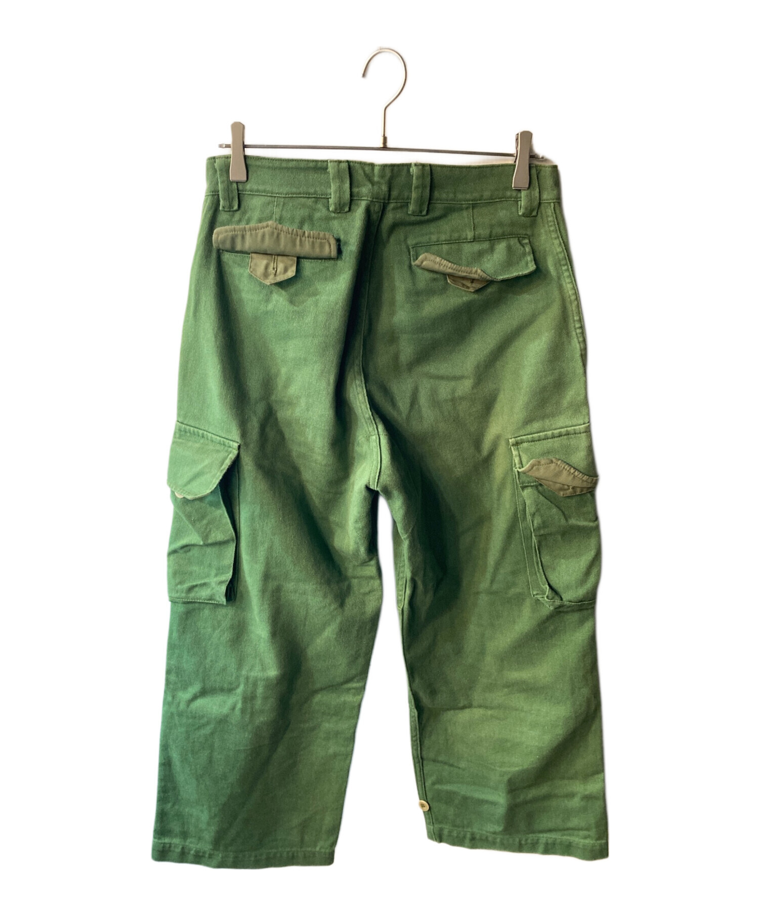 中古・古着通販】なし (ナシ) M-47 カーゴパンツ グリーン サイズ:12