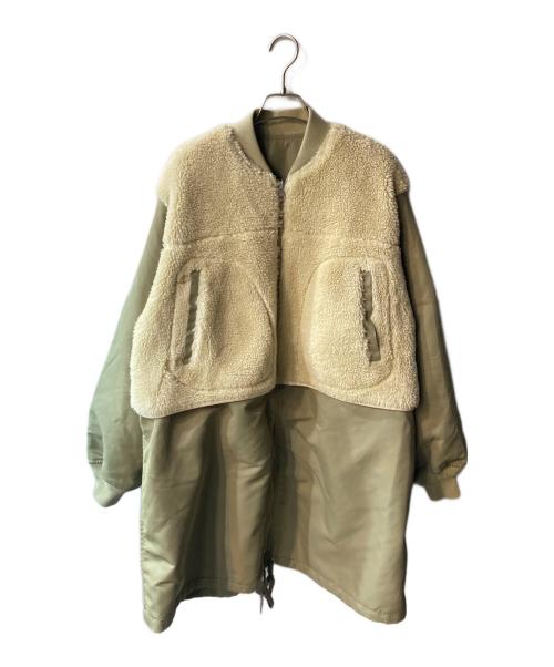 アダムエロペ　MA1ボアリバーシブルコート ADAM ET ROPE'（アダムエロペ）の「《ドラマ着用》【サステナブル】MA