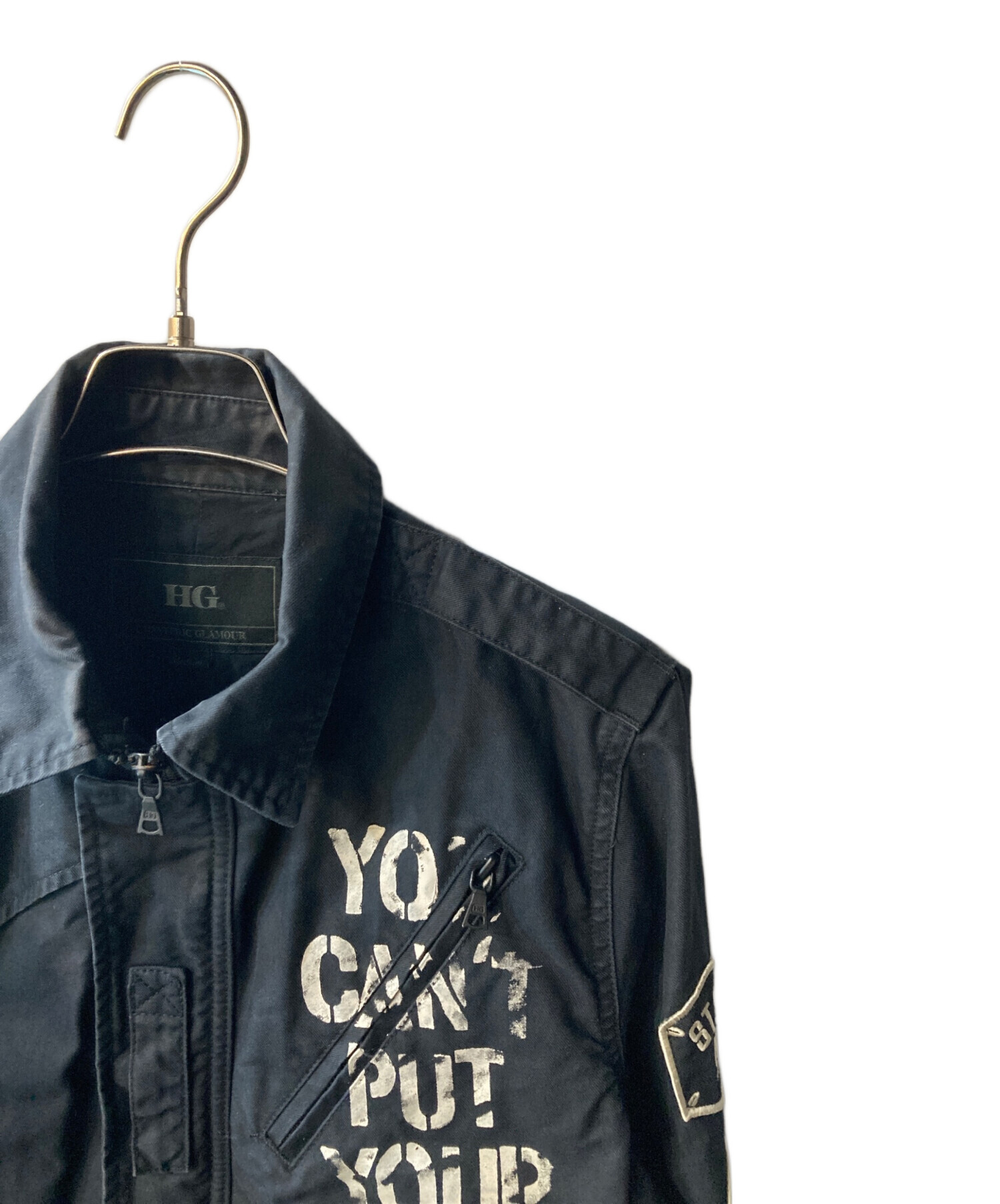 【美品】HYSTERIC GLAMOUR ジャケット バックプリントロゴ 古着 中古・古着通販】Hysteric Glamour (ヒステリックグラマー) ジャケット